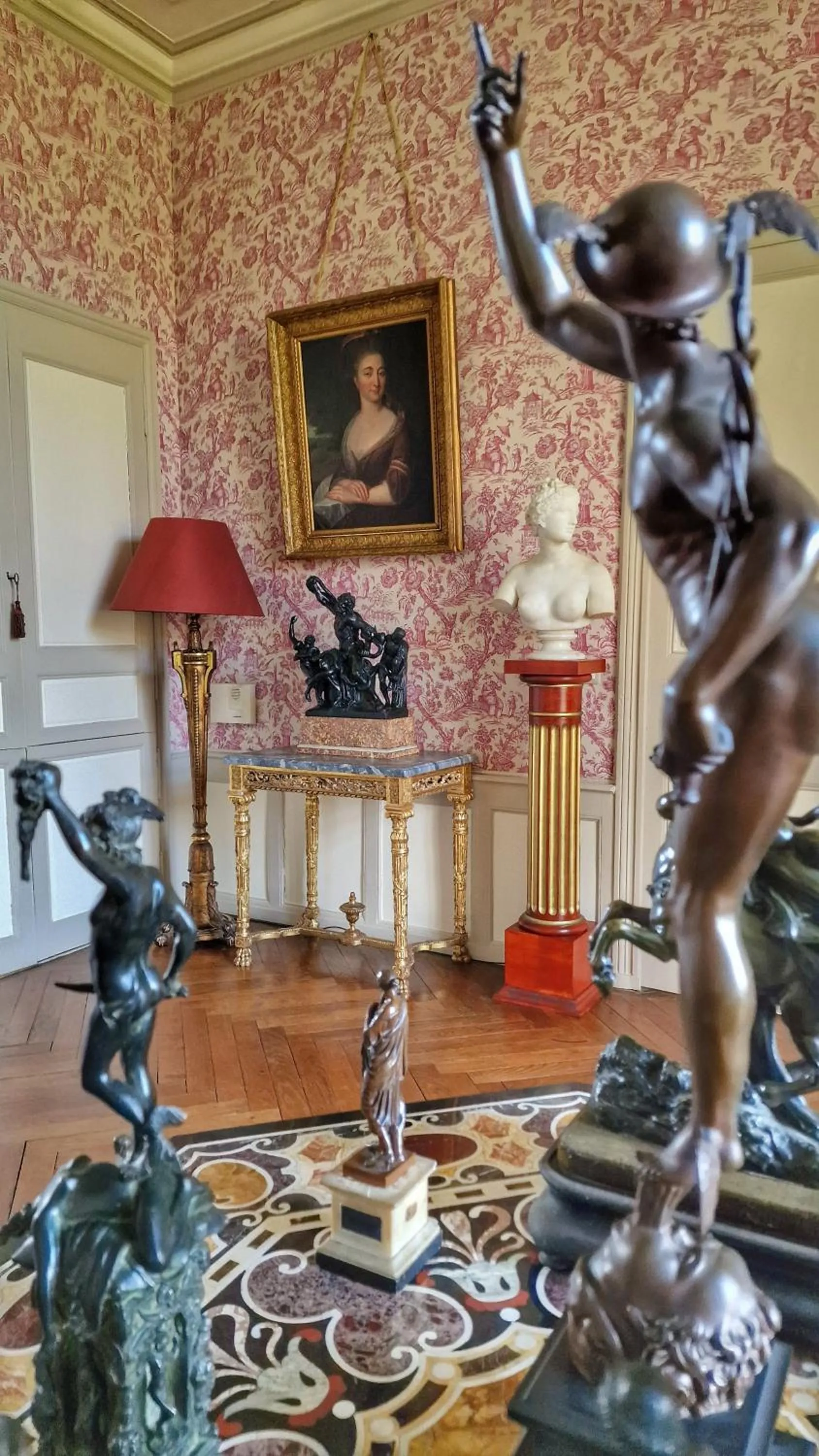 Living room in Château de Chantore