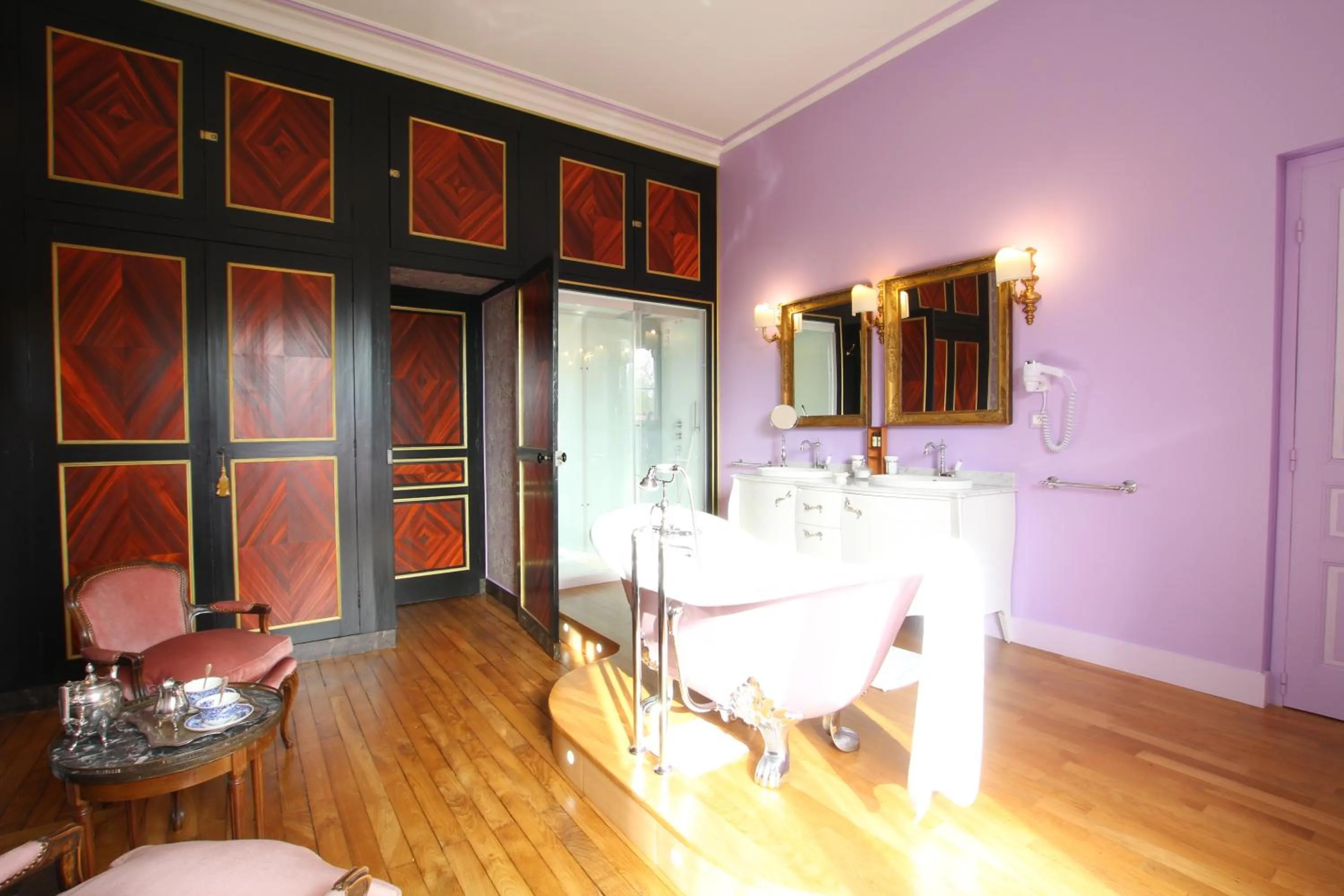 Bathroom in Château de Chantore