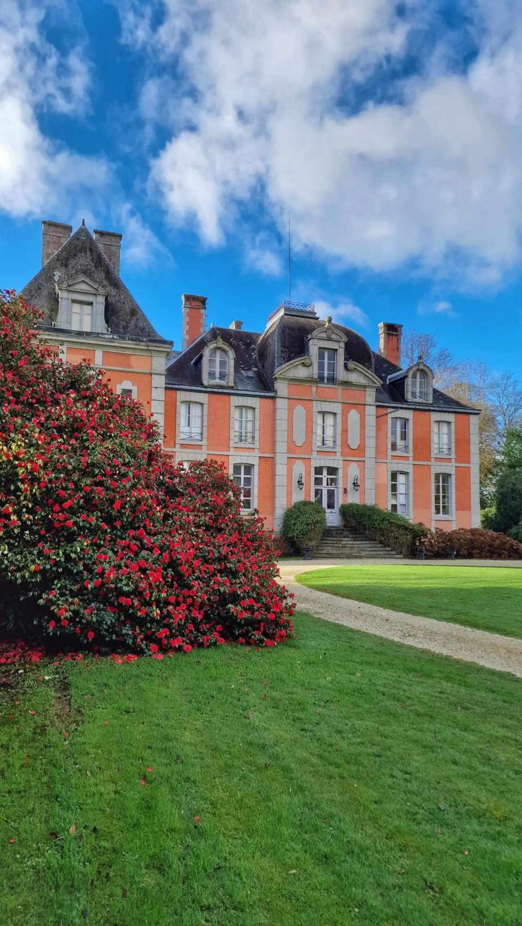 Garden in Château de Chantore