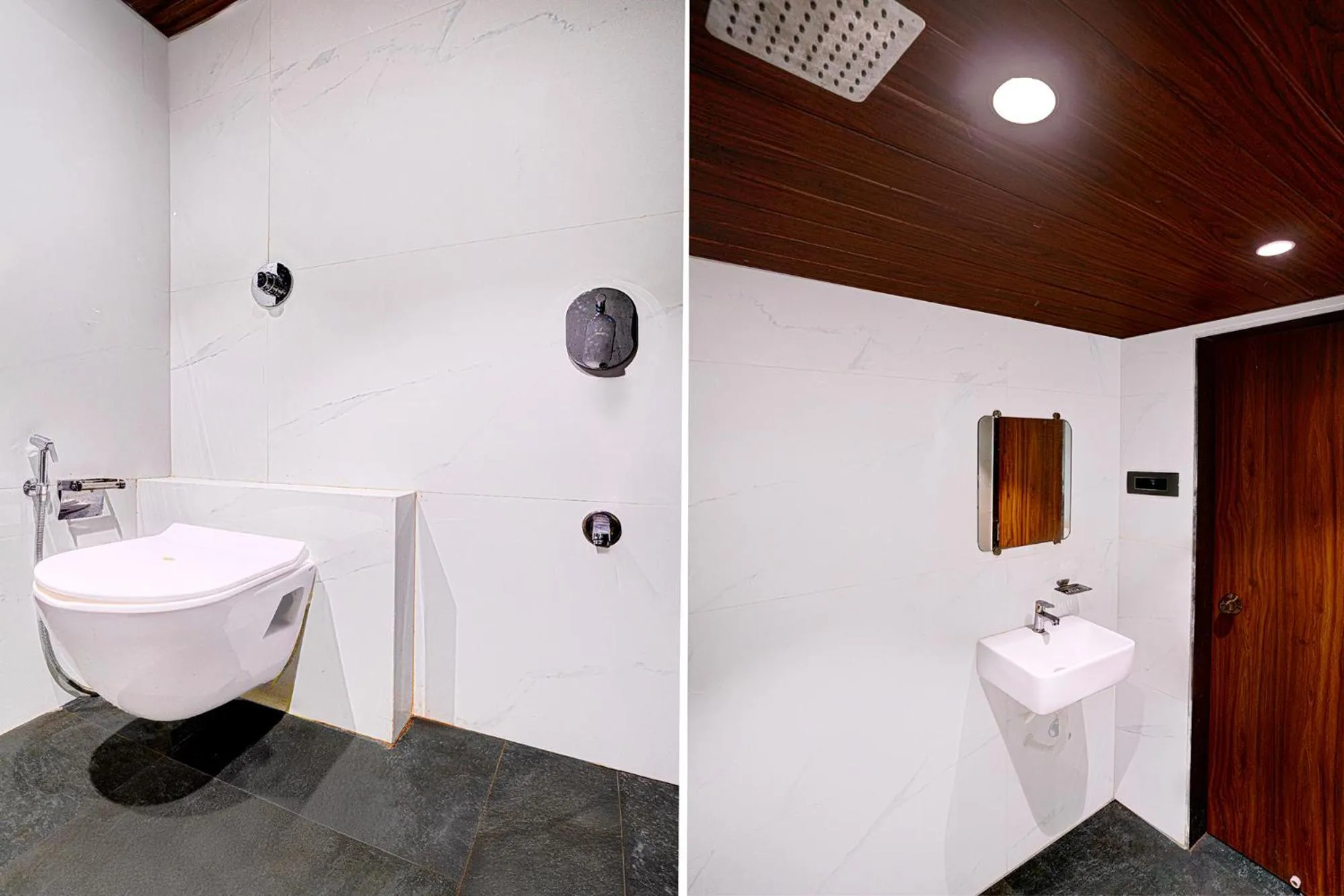 Bathroom in FabHotel Majestic Crest