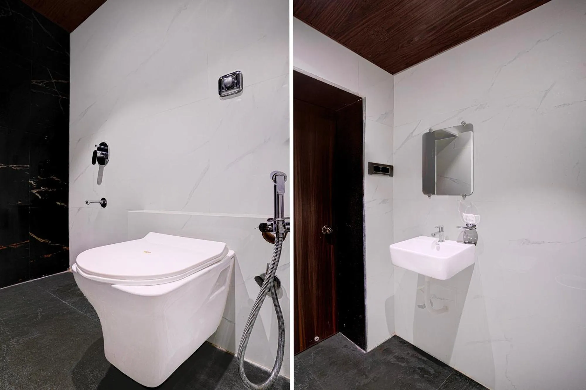 Bathroom in FabHotel Majestic Crest