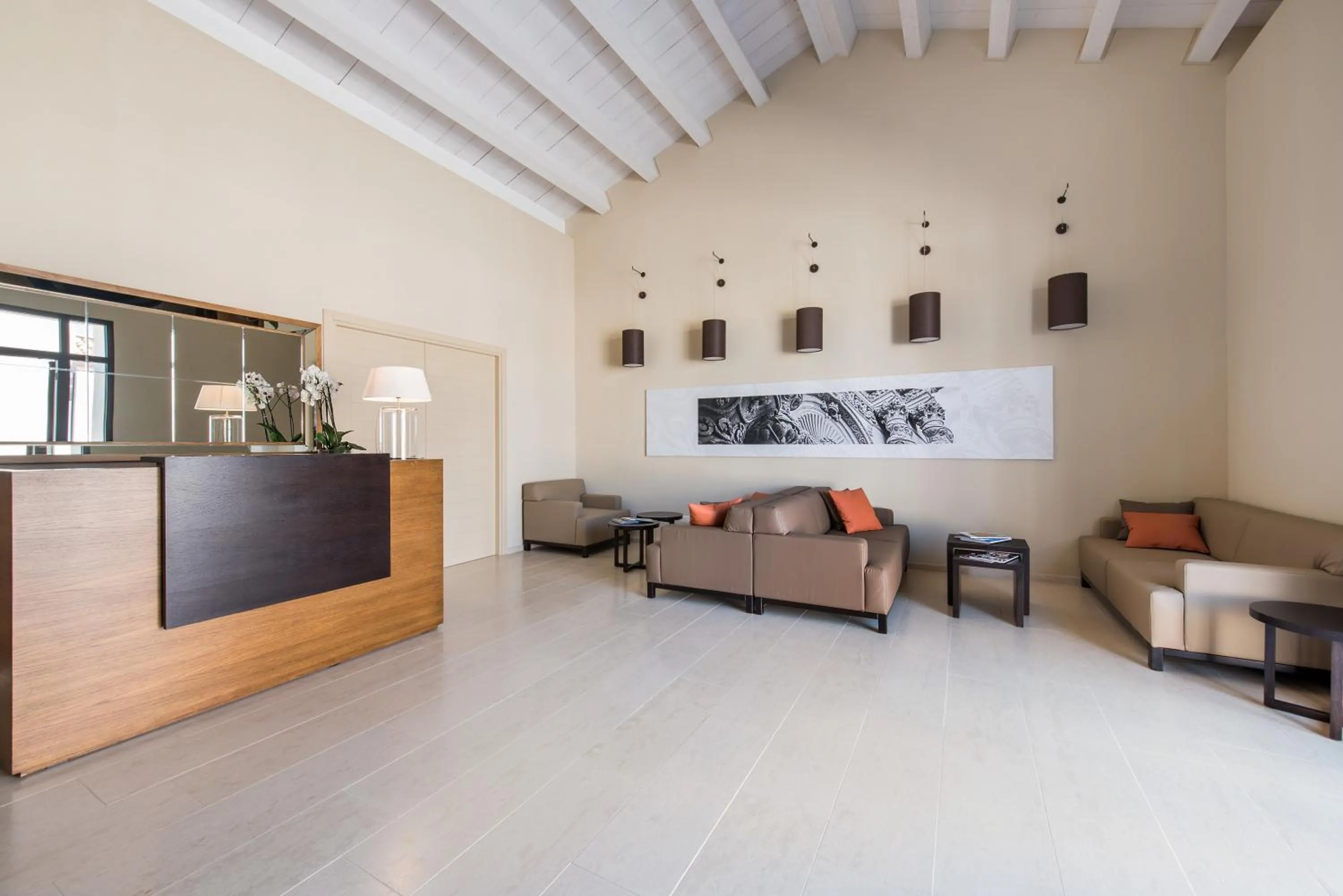 Lobby or reception in Firriato Hospitality - Baglio Sorìa