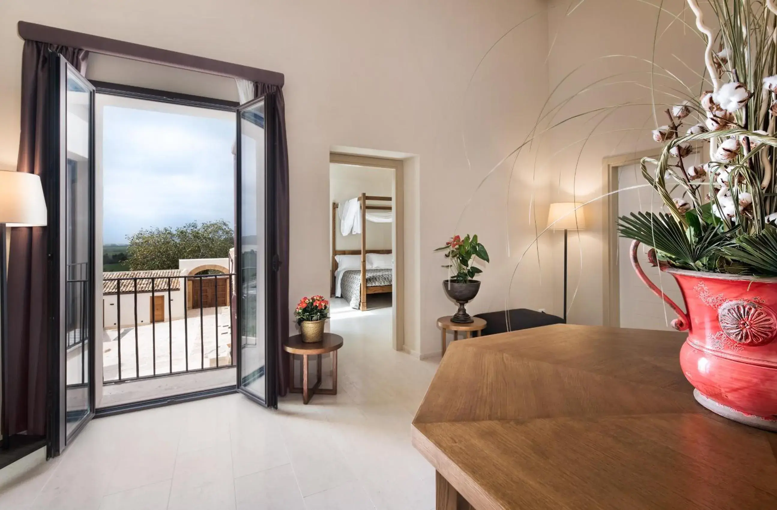 Photo of the whole room in Firriato Hospitality - Baglio Sorìa Photo of the whole room in Firriato Hospitality - Baglio Sorìa