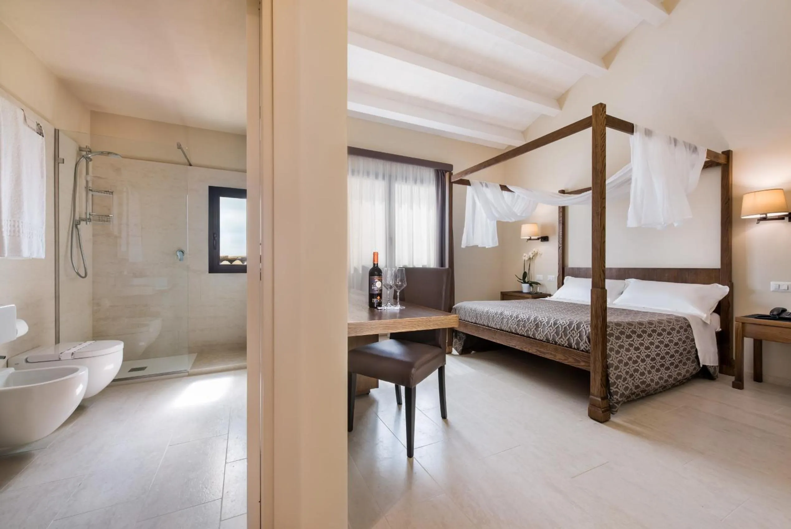 Photo of the whole room, Bed in Firriato Hospitality - Baglio Sorìa