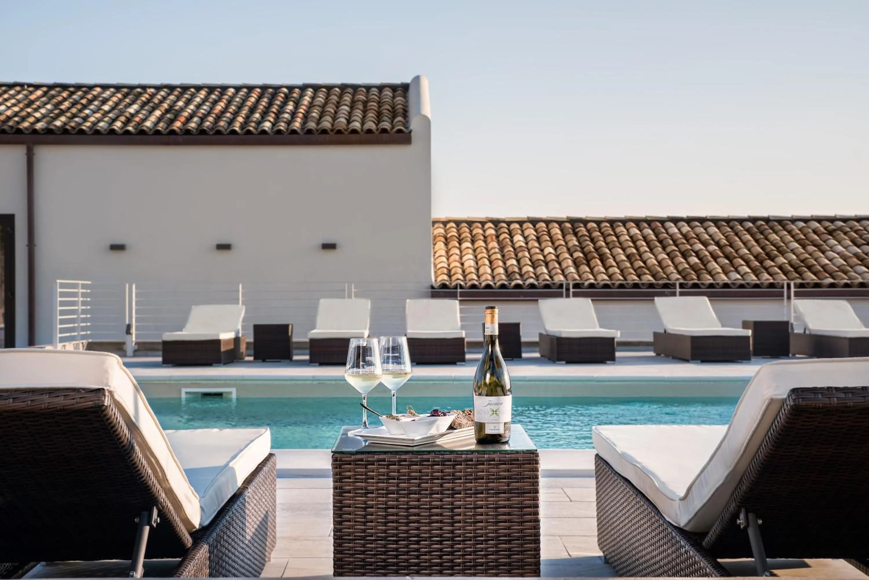 Swimming pool in Firriato Hospitality - Baglio Sorìa