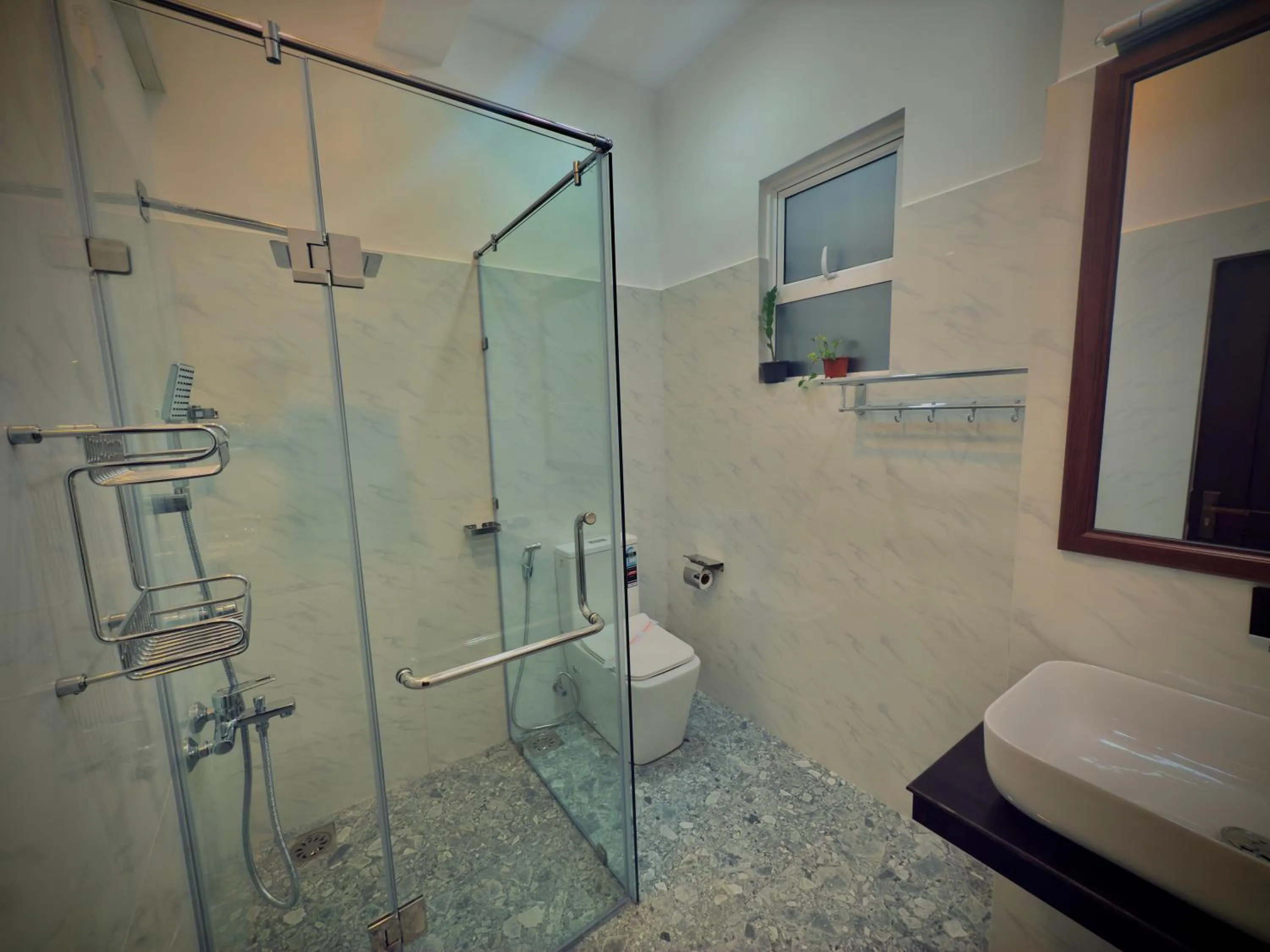 Bathroom in Aloe Transit Hotel