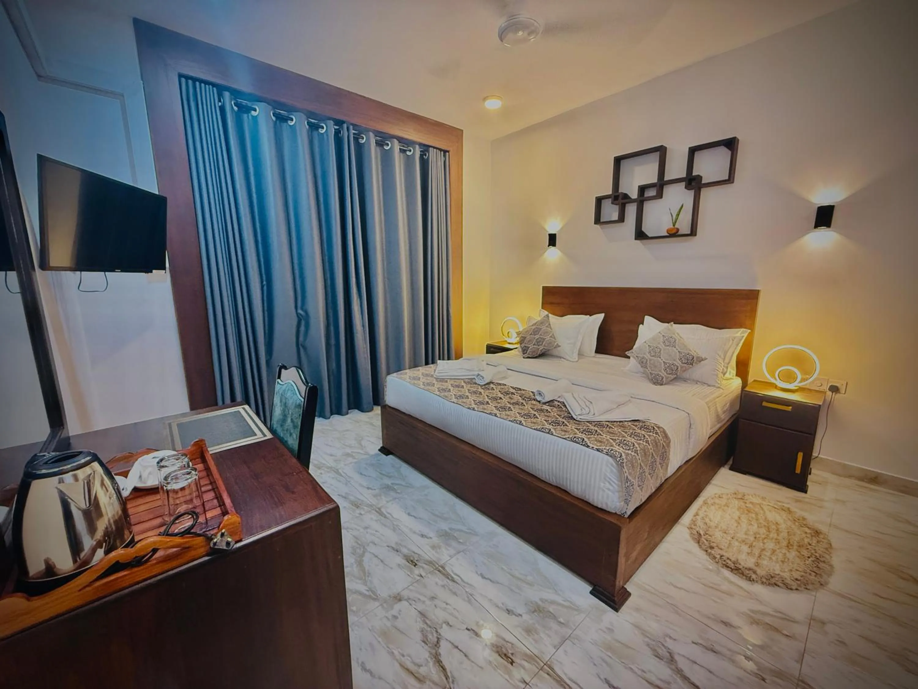 Bed in Aloe Transit Hotel