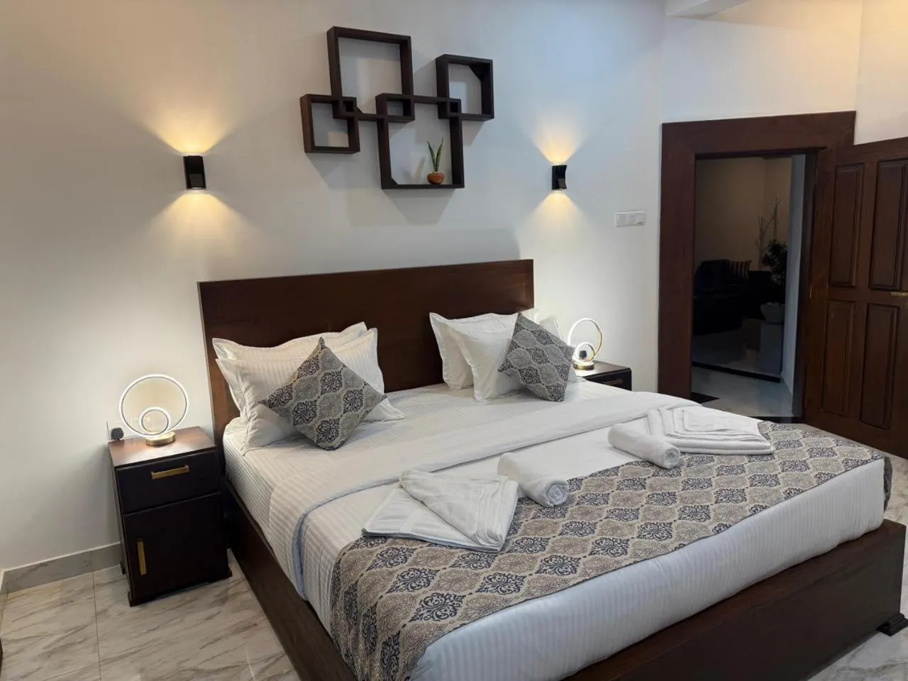 Bed in Aloe Transit Hotel