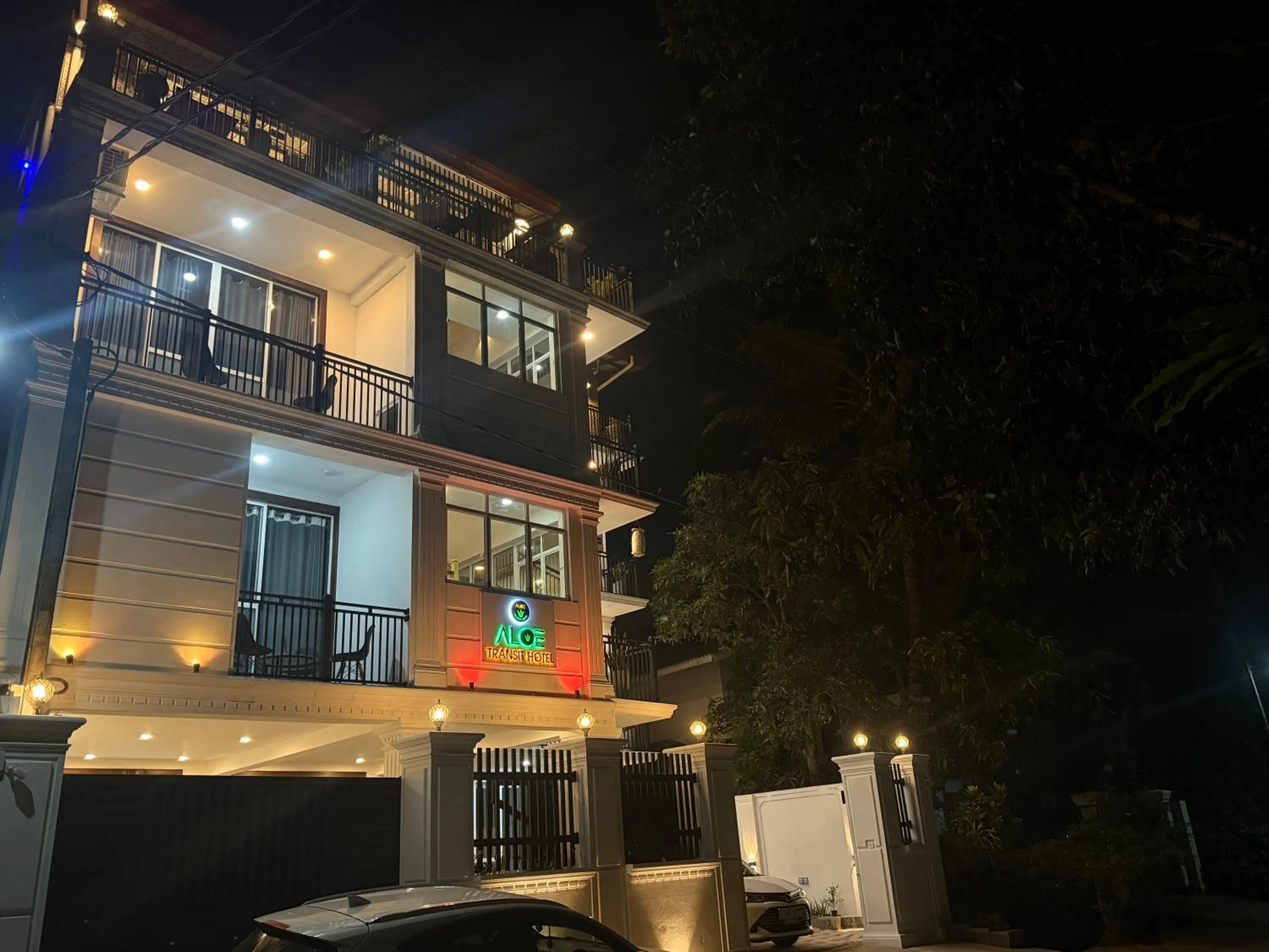 Property building in Aloe Transit Hotel