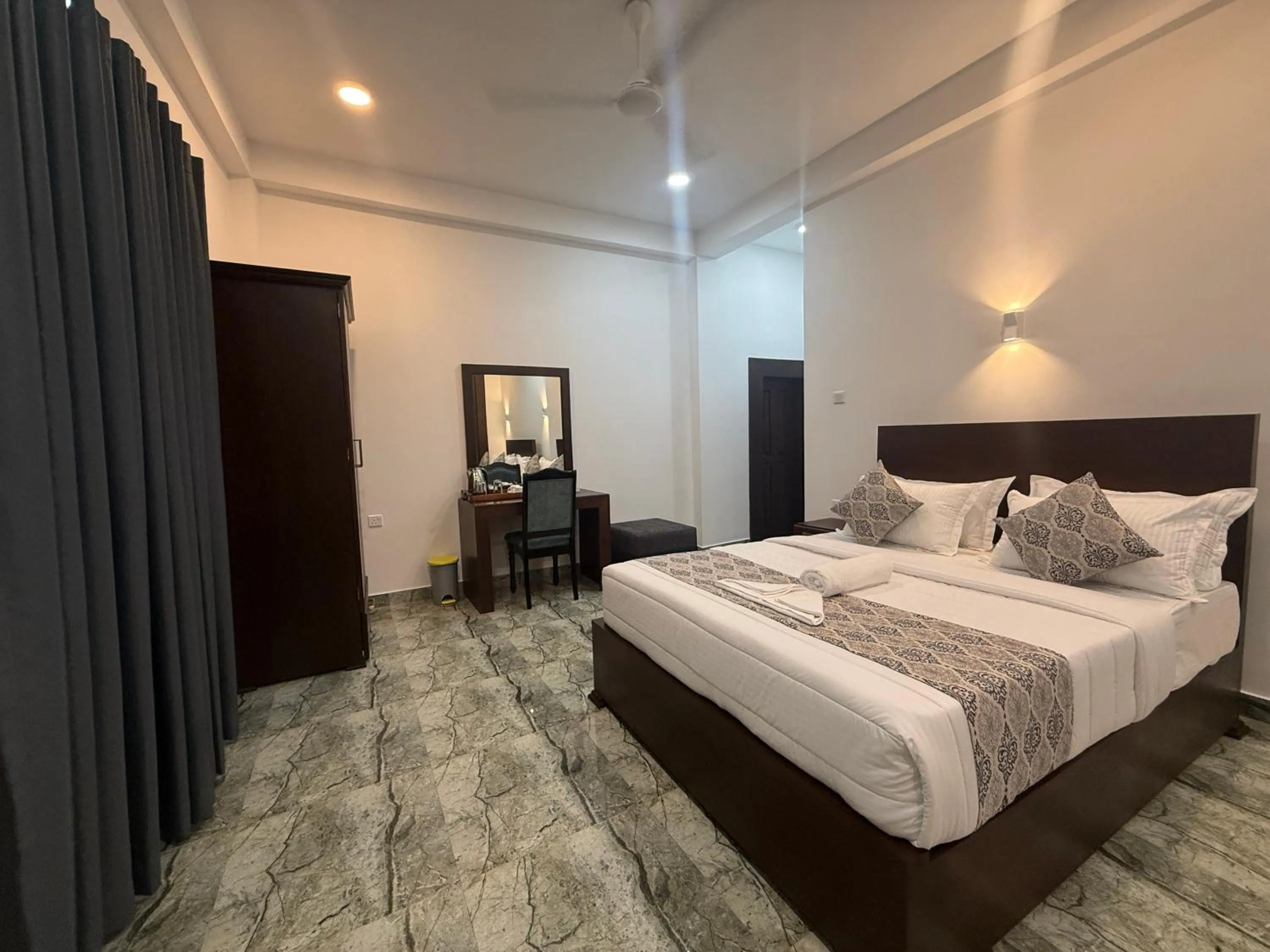 Bed in Aloe Transit Hotel