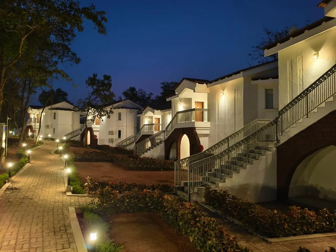 Seating area in Amritara Serenity,100 mts from Salaulim Dam
