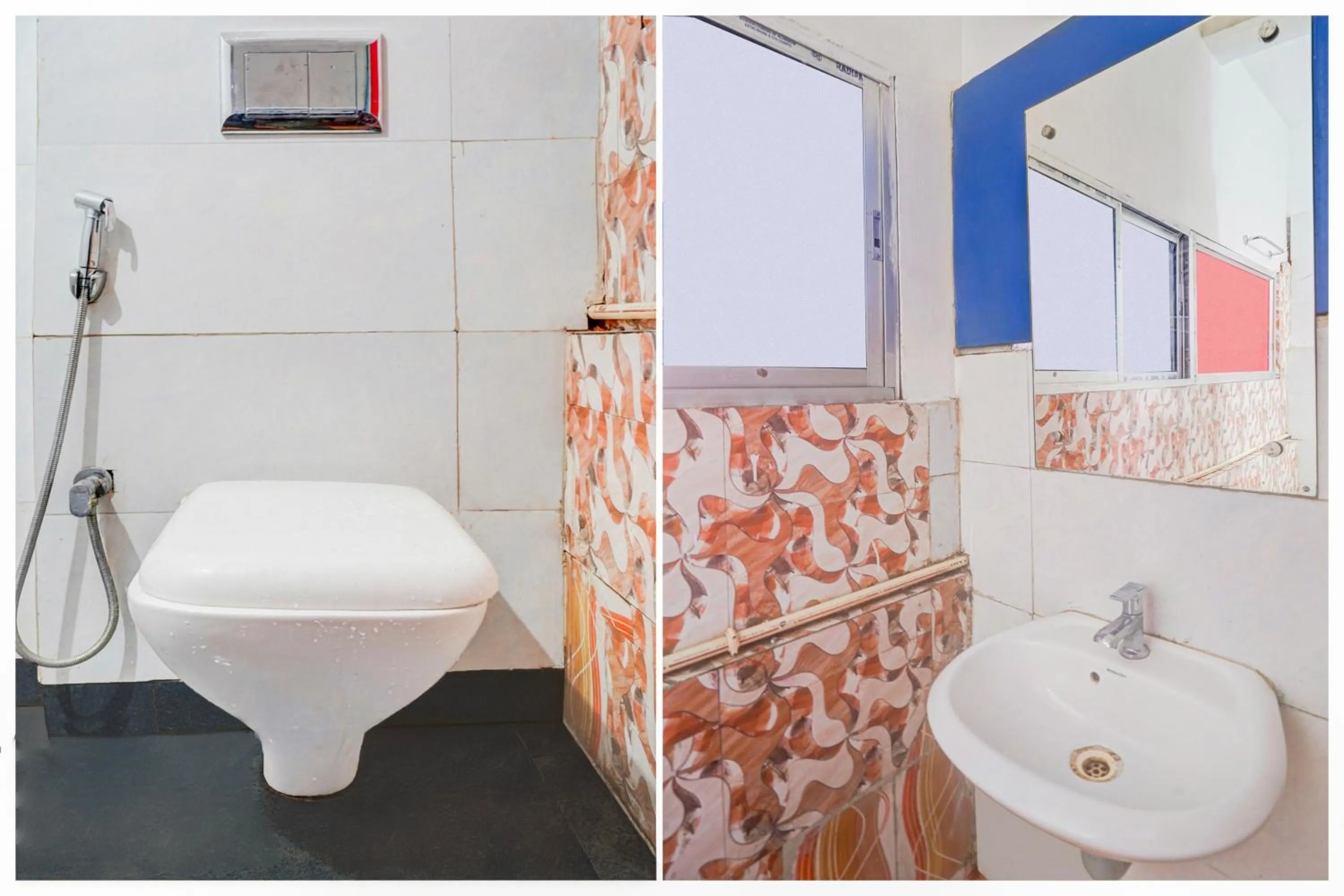 Bathroom in Hotel O Pradhan Nagar Siliguri Formerly Prince Guest House
