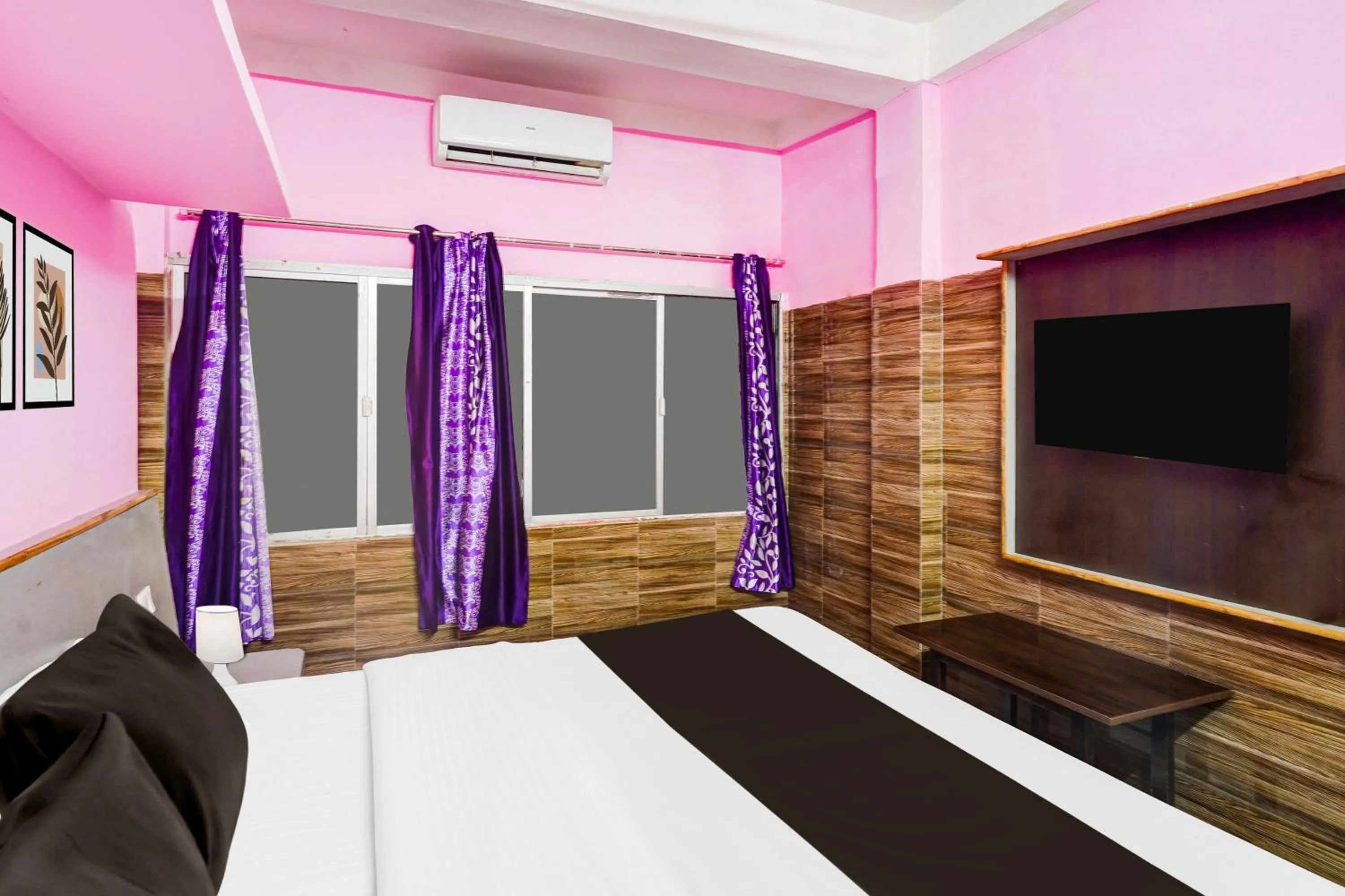 Bedroom, Bed in Hotel O Pradhan Nagar Siliguri Formerly Prince Guest House