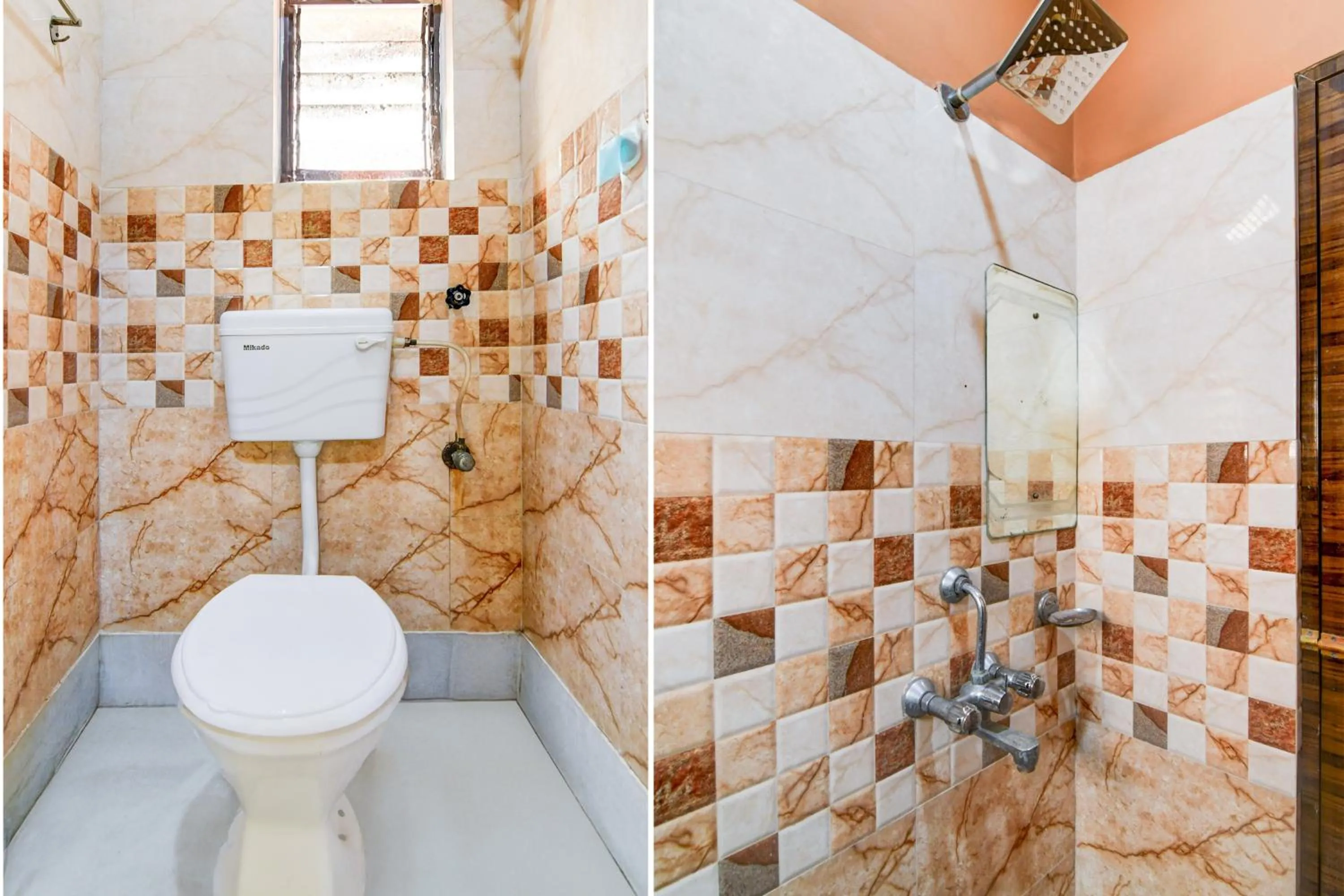 Bathroom in Hotel O Beleghata Formerly Santoshi Banquet And Marriage Hall