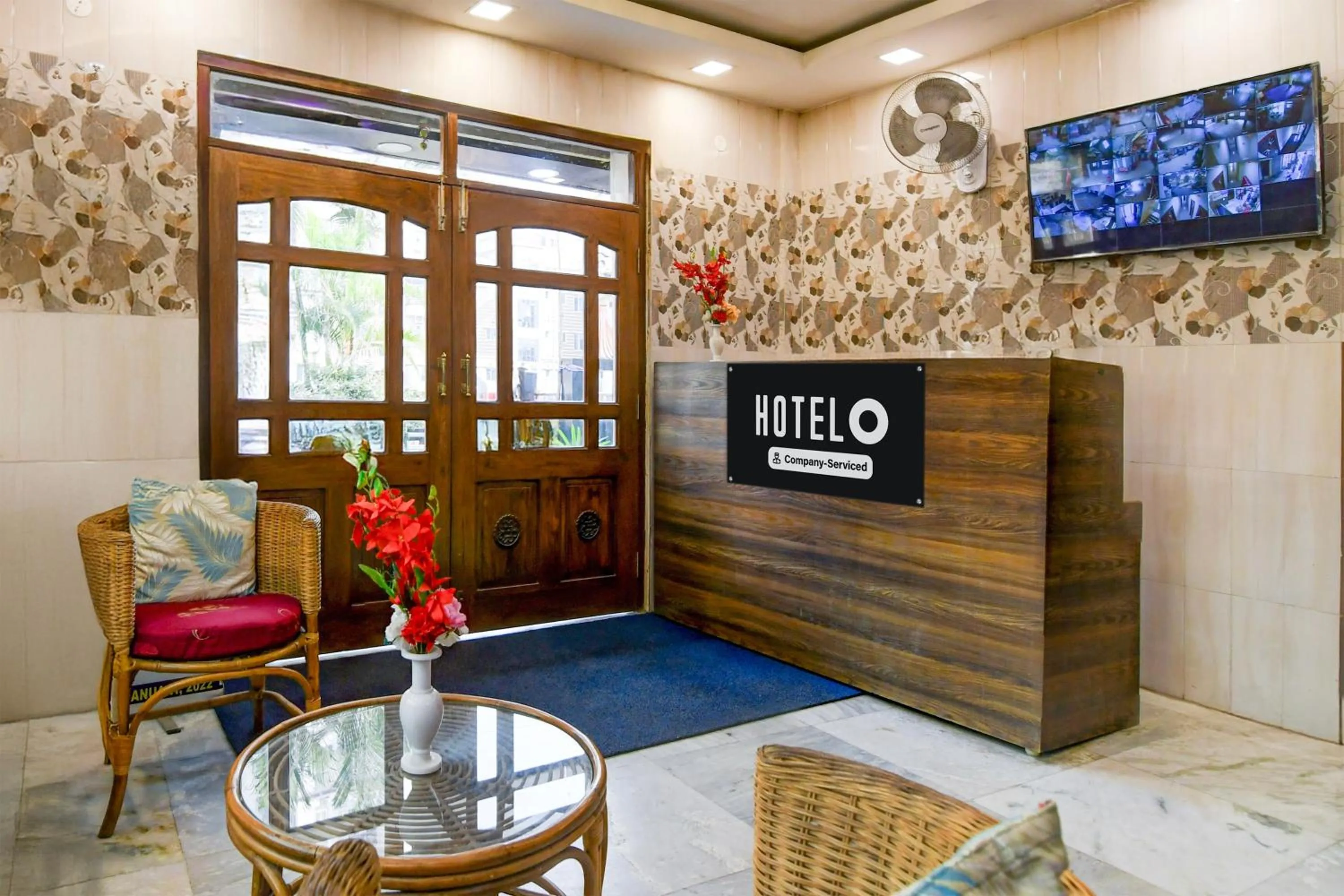 Lobby or reception in Hotel O Beleghata Formerly Santoshi Banquet And Marriage Hall