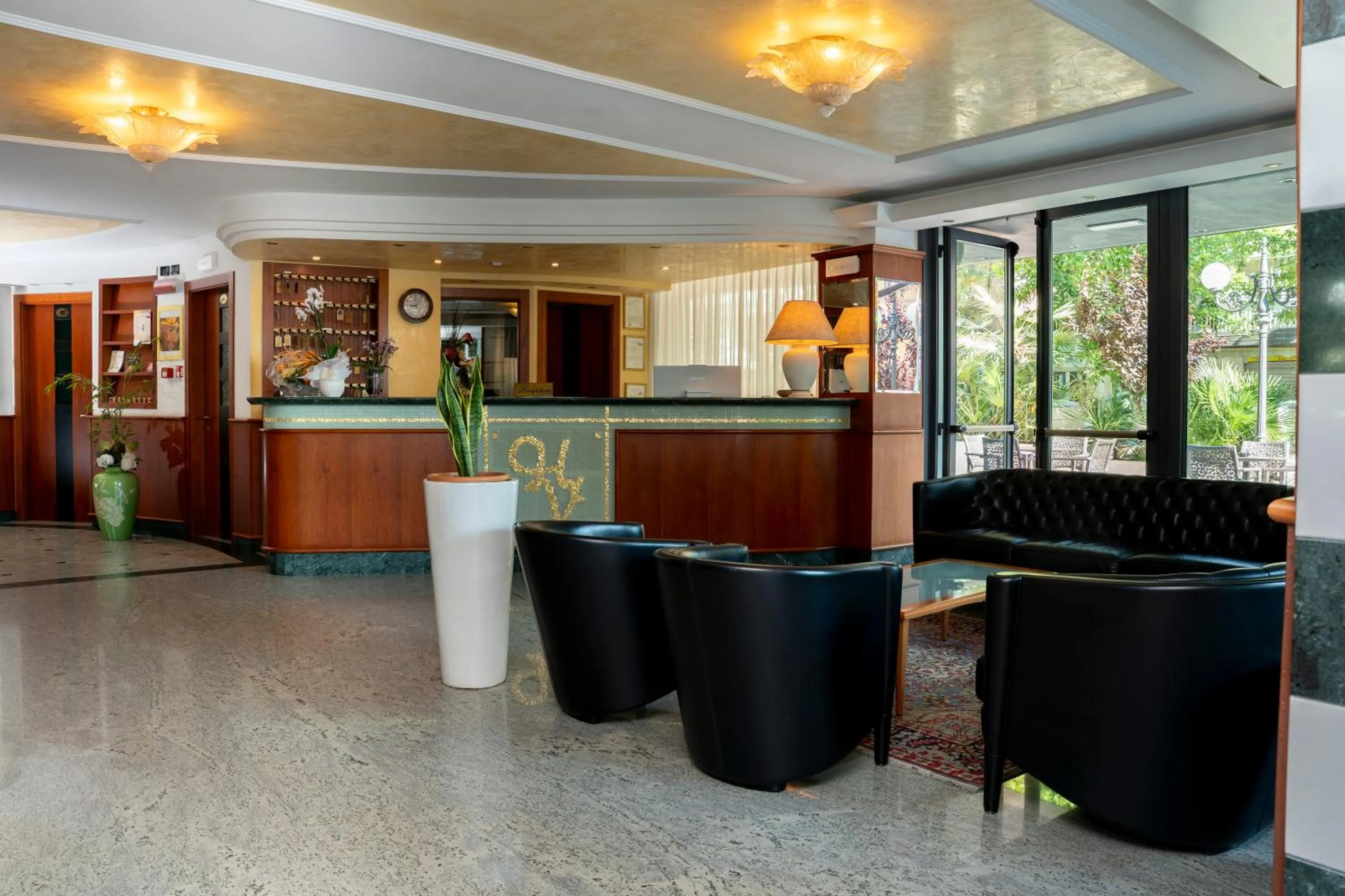 Lobby or reception in Hotel Verona
