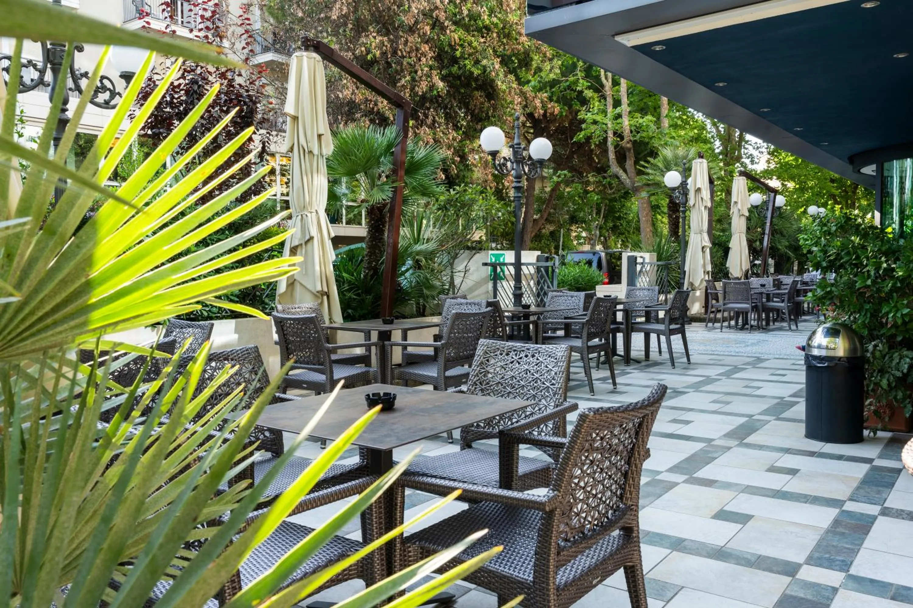 Garden in Hotel Verona