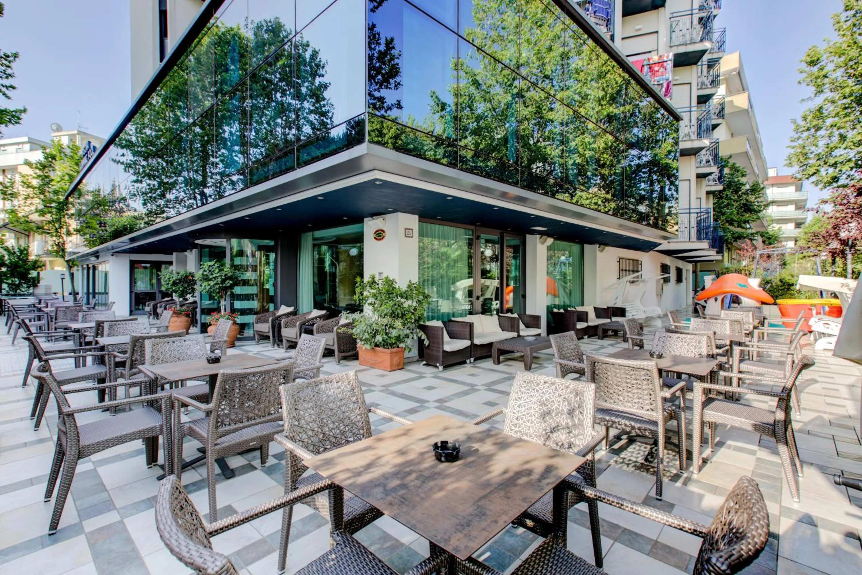 Property building in Hotel Verona