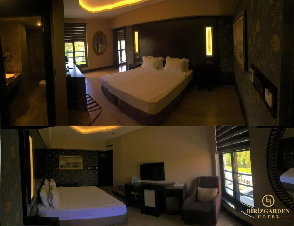 Bed in BİRİZGARDEN HOTEl