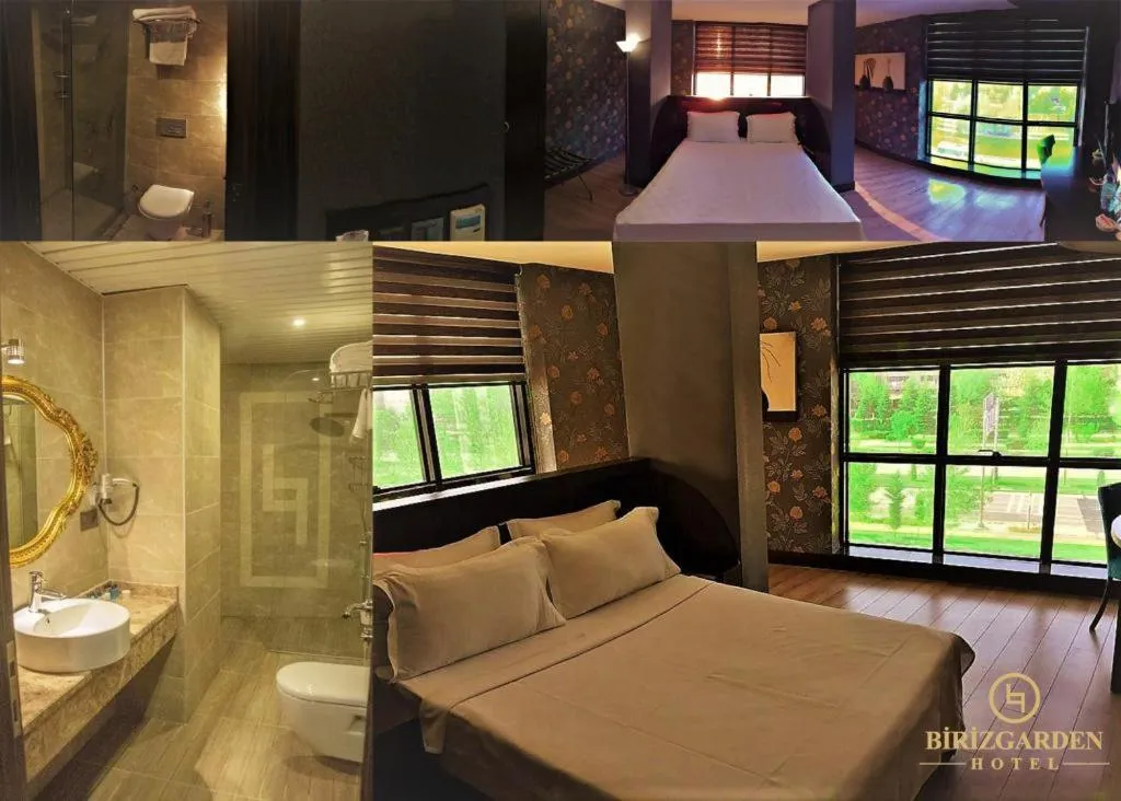 Bed in BİRİZGARDEN HOTEl