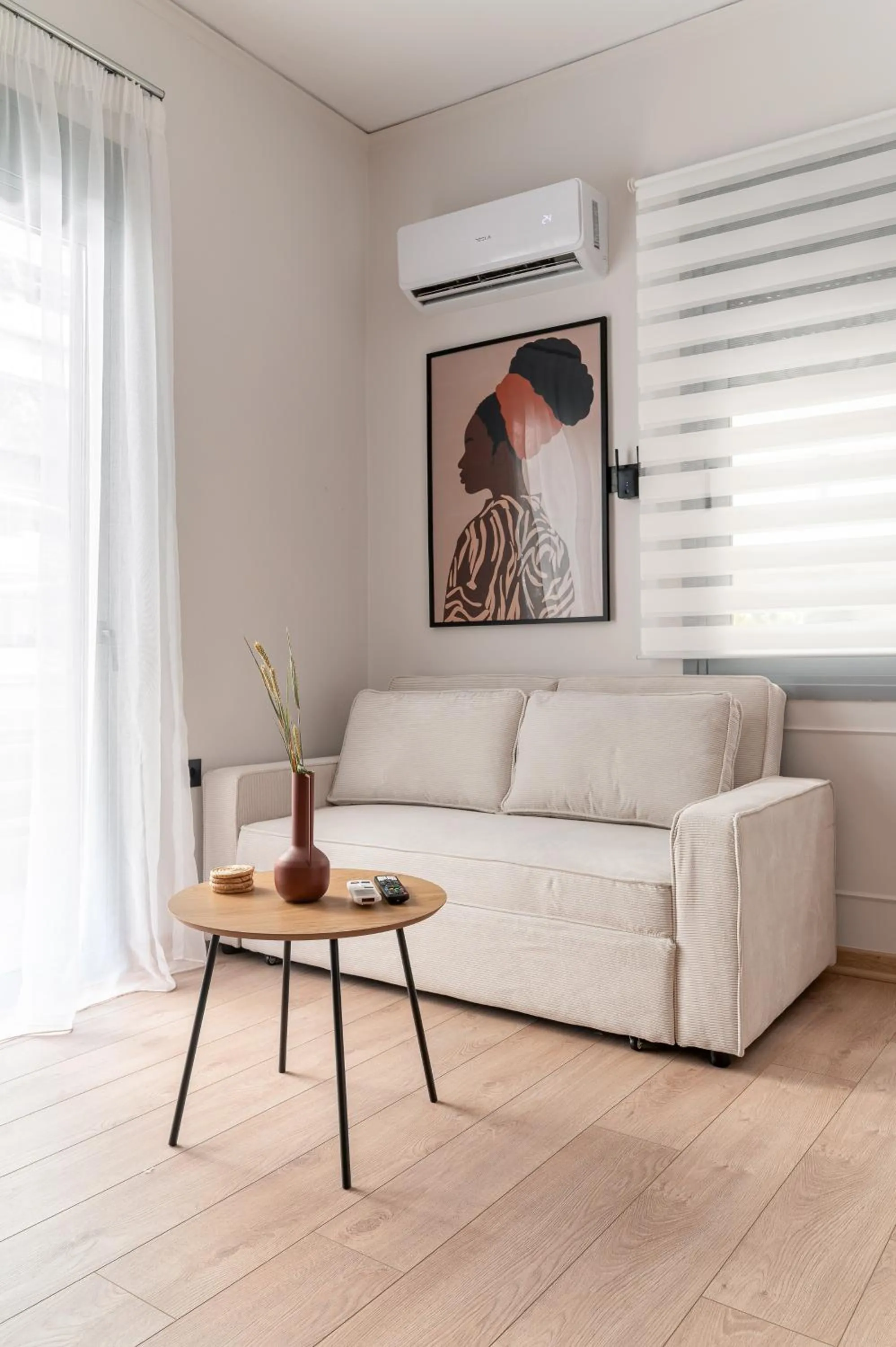 Living room in Phalerus Suites