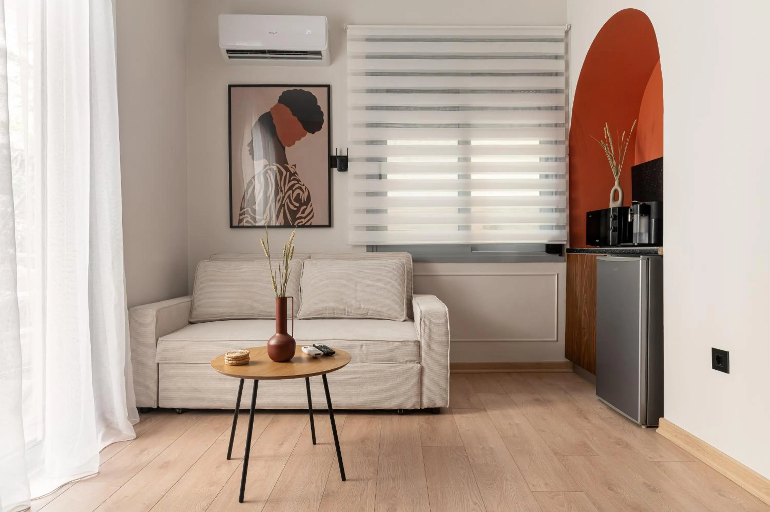 Living room in Phalerus Suites