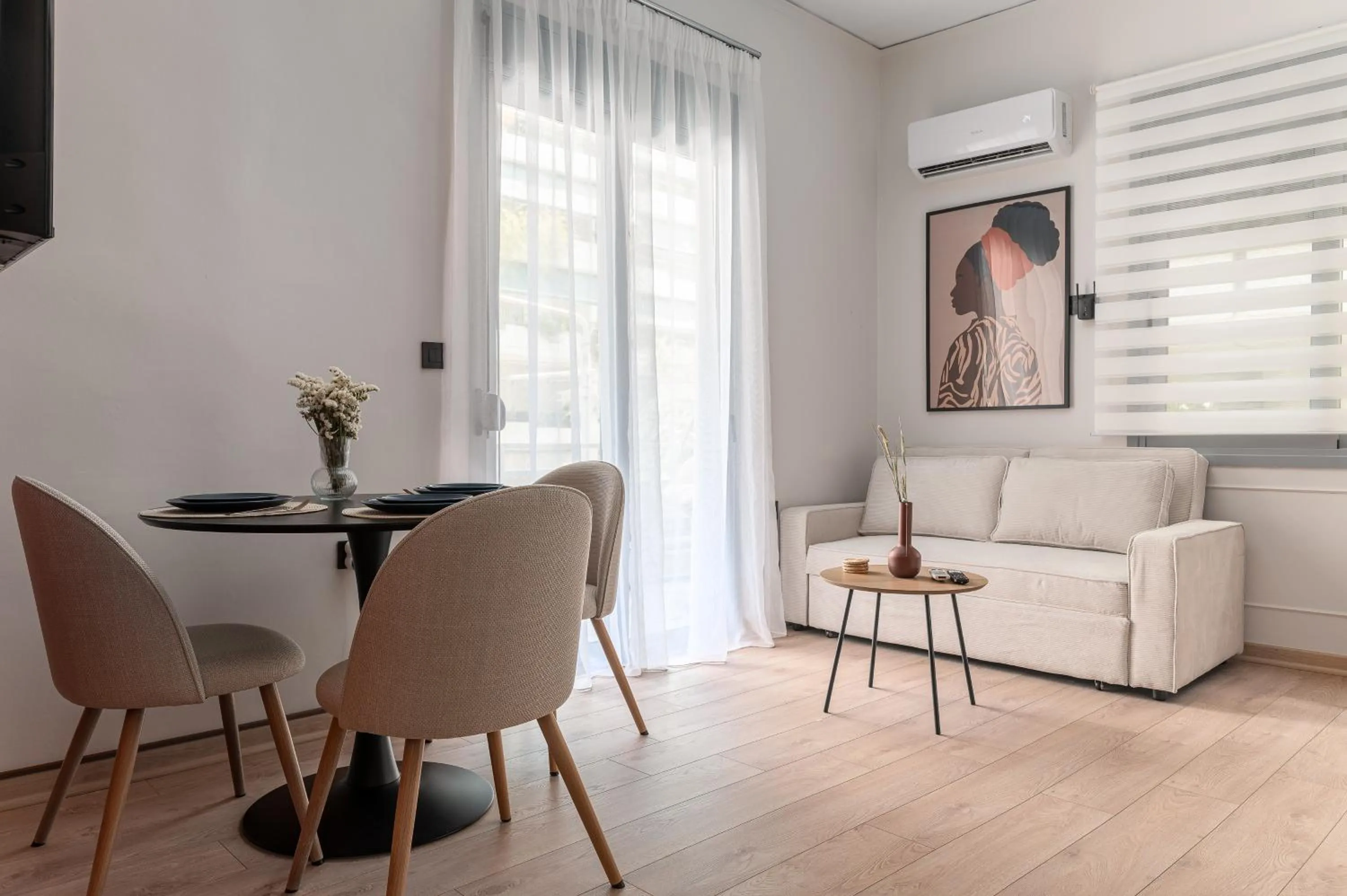 Living room in Phalerus Suites