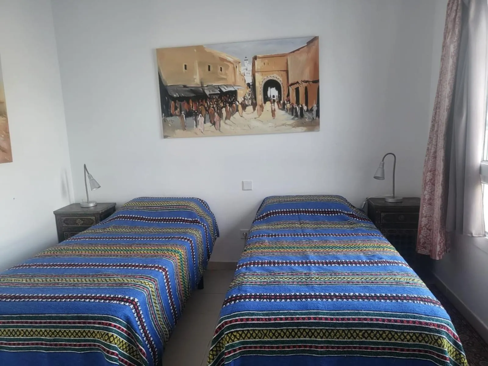 Bed in Villa Acoran