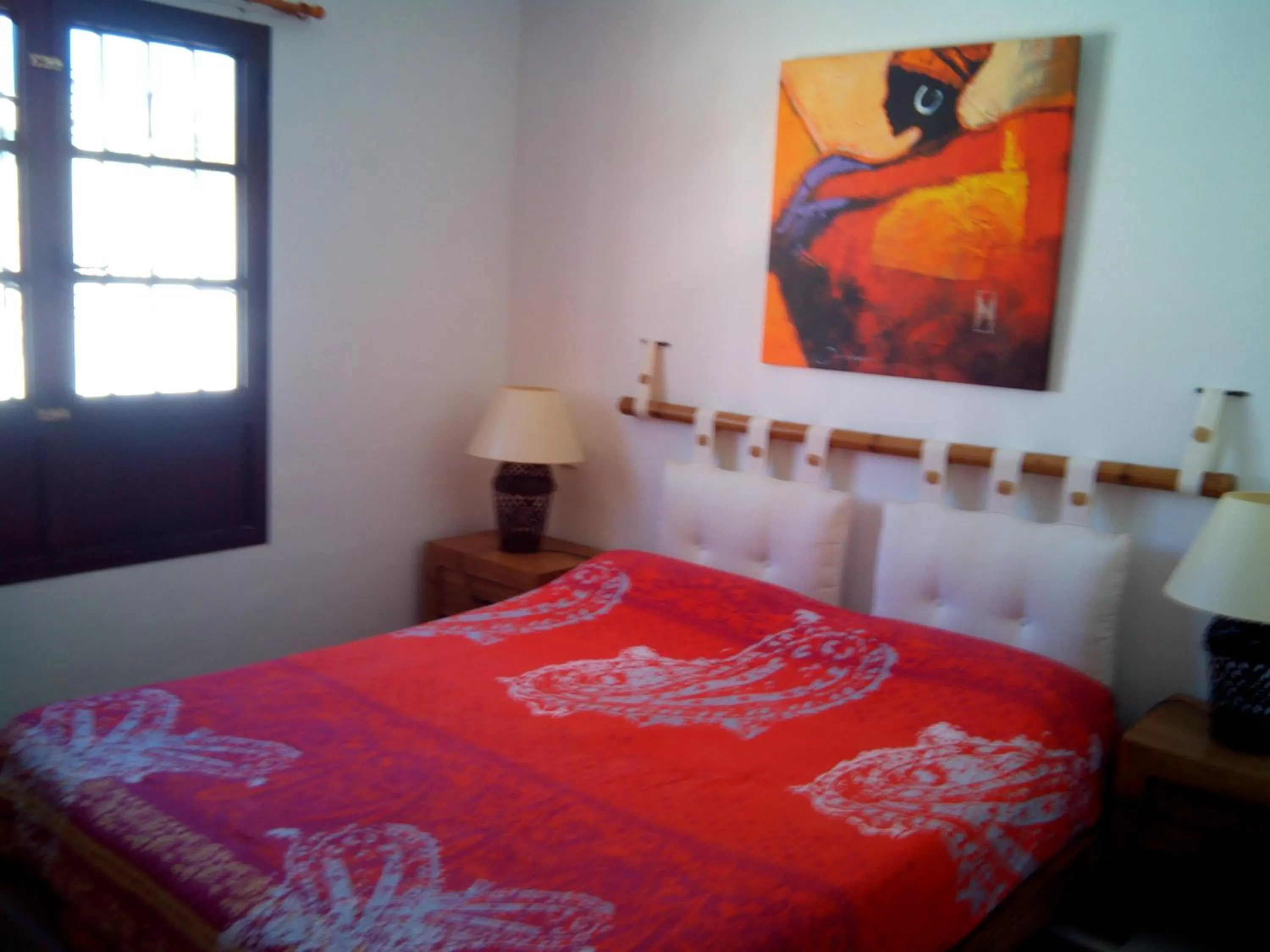 Bed in Villa Acoran