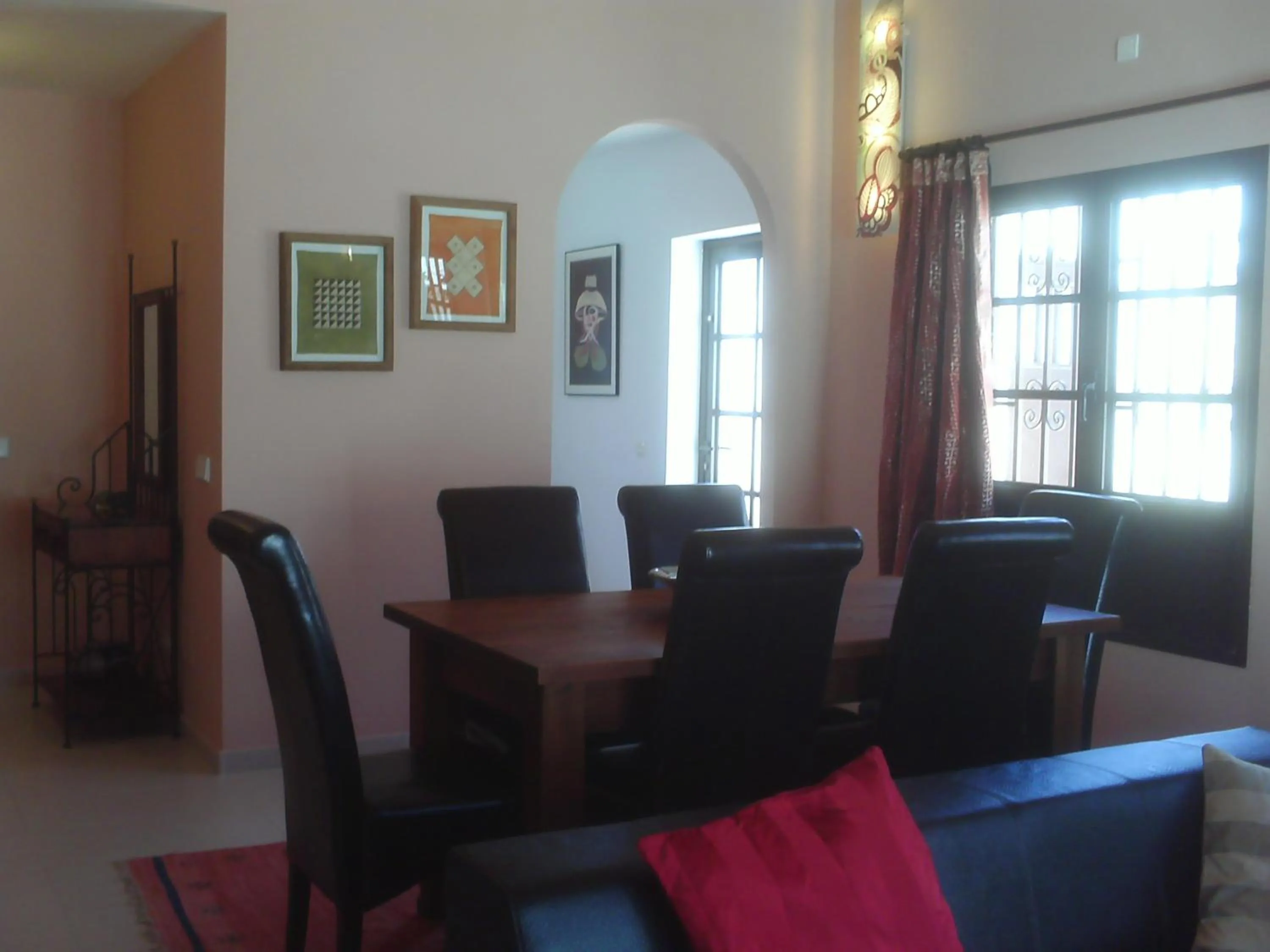 Dining area in Villa Acoran