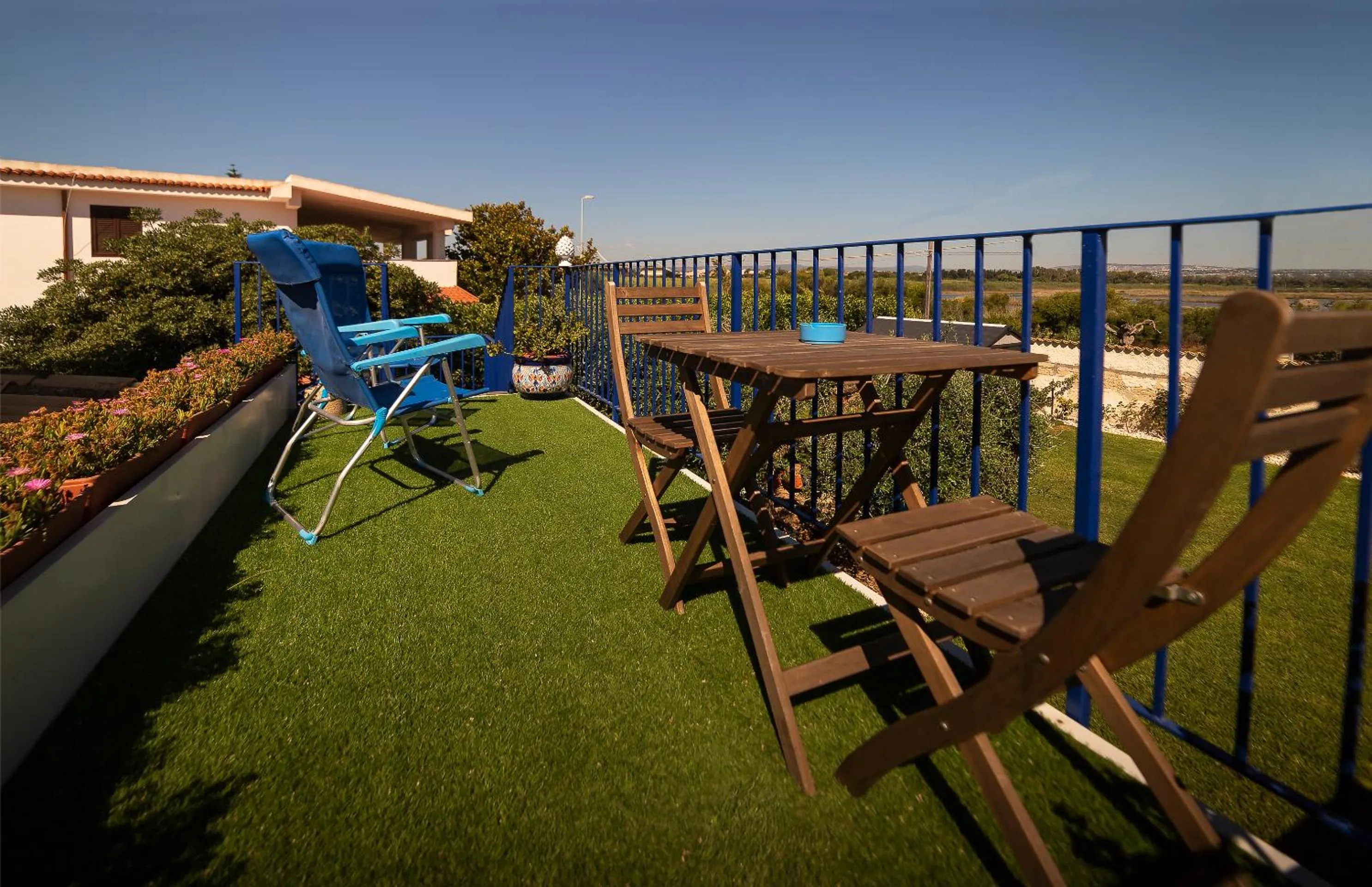 Garden in B&B Le Saline