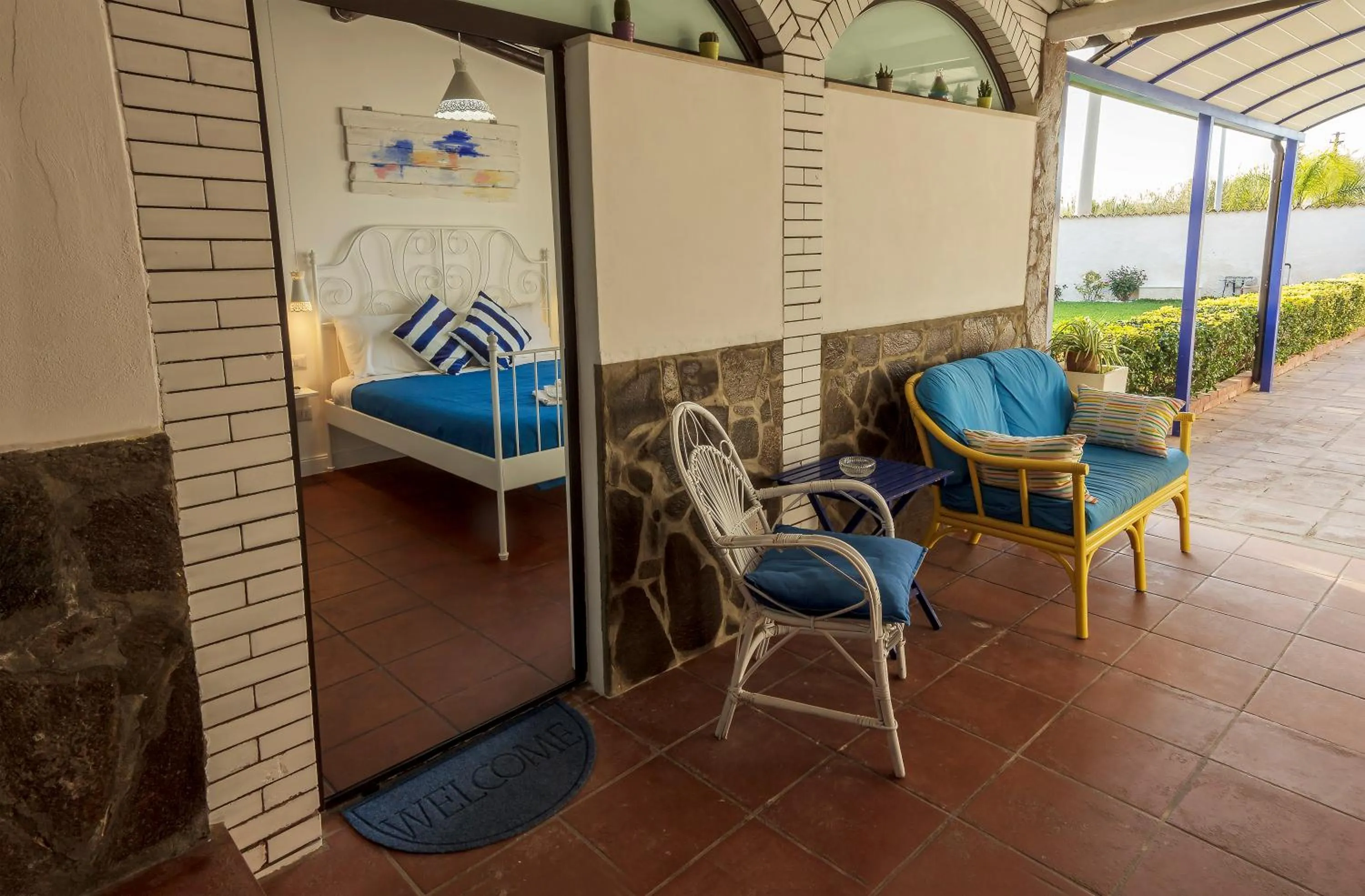 Facade/entrance in B&B Le Saline