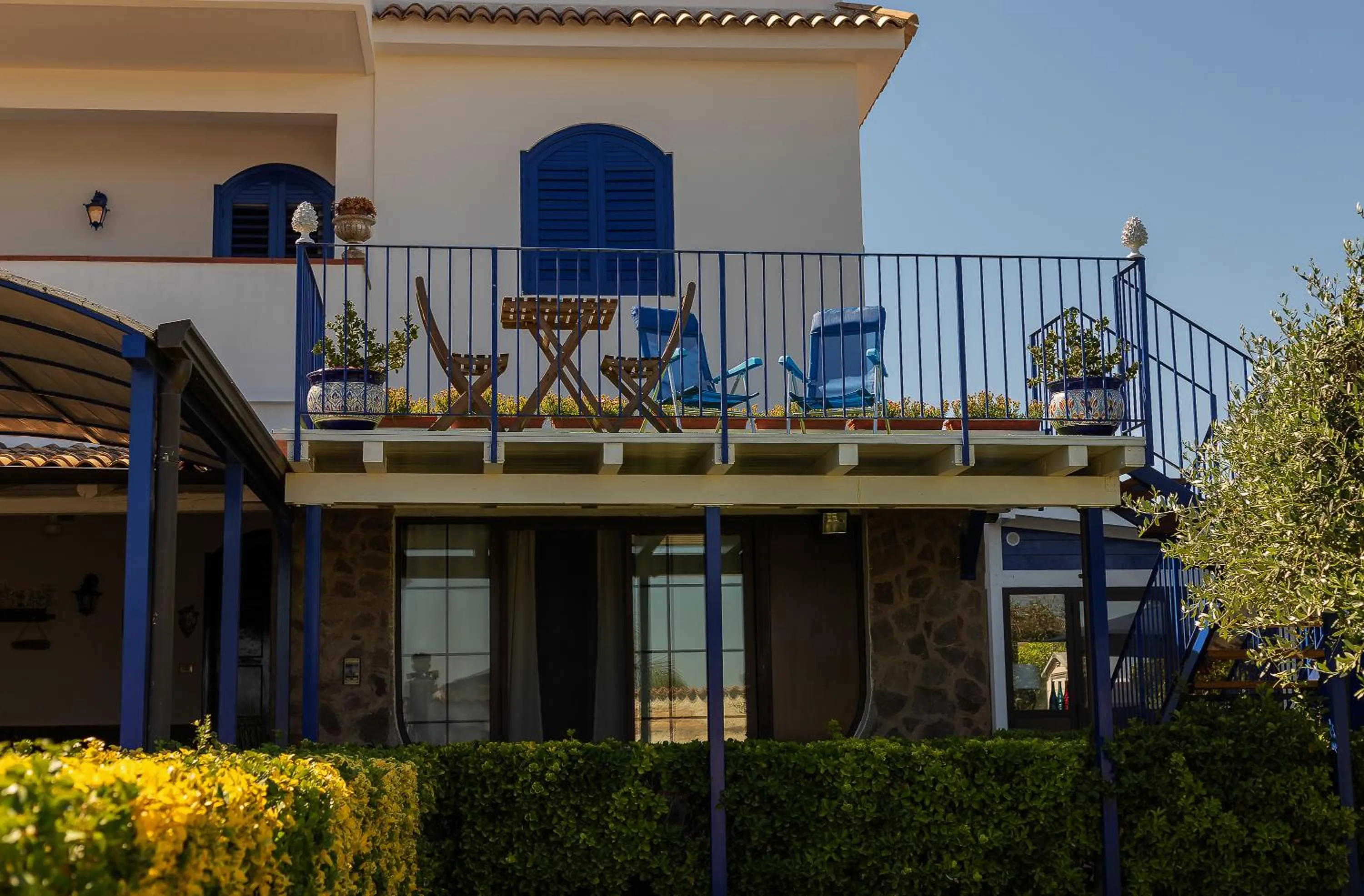 Garden in B&B Le Saline