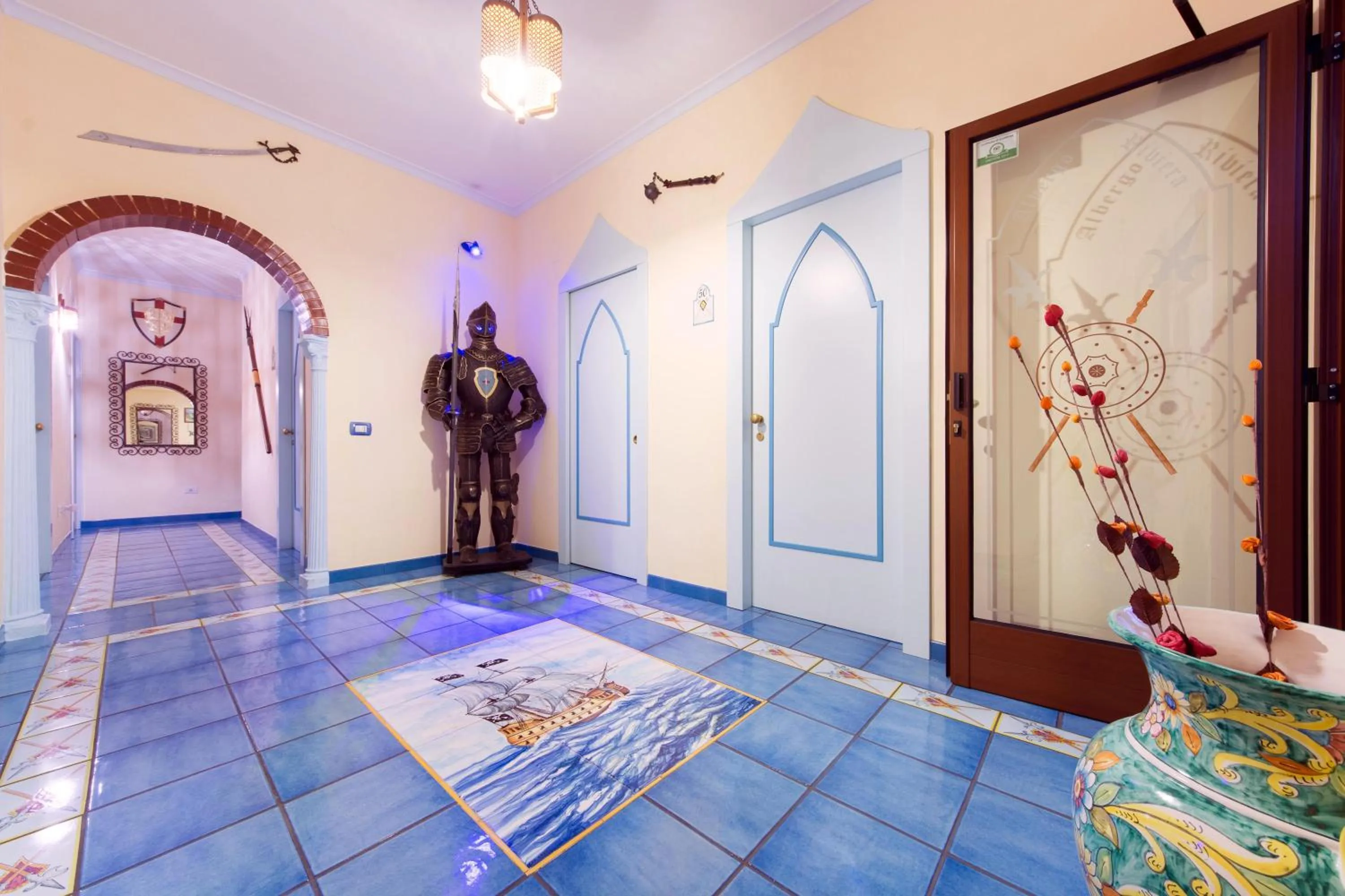 Lobby or reception in Riviera B&B Rooms