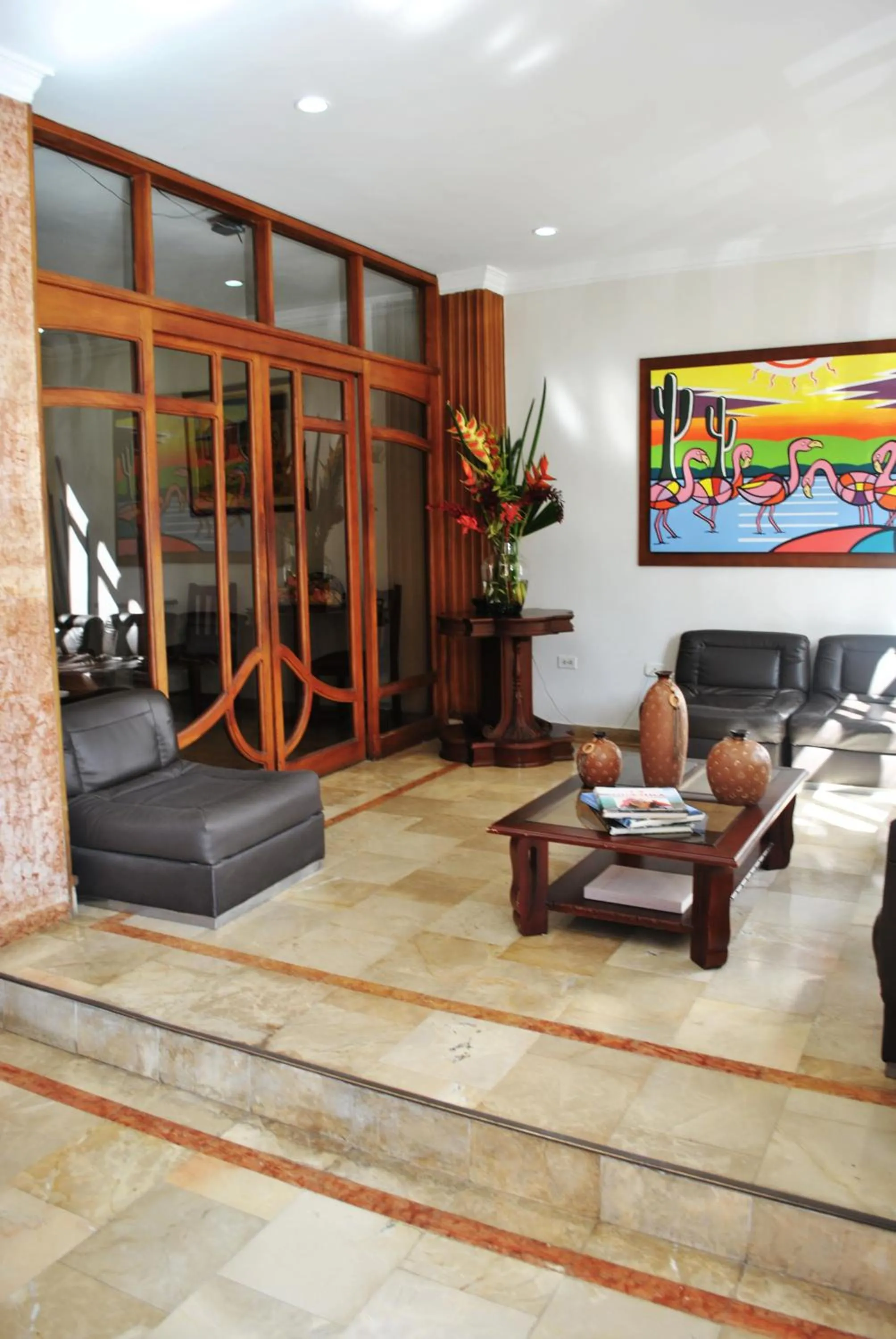 Lobby or reception in Hotel Majayura Sol