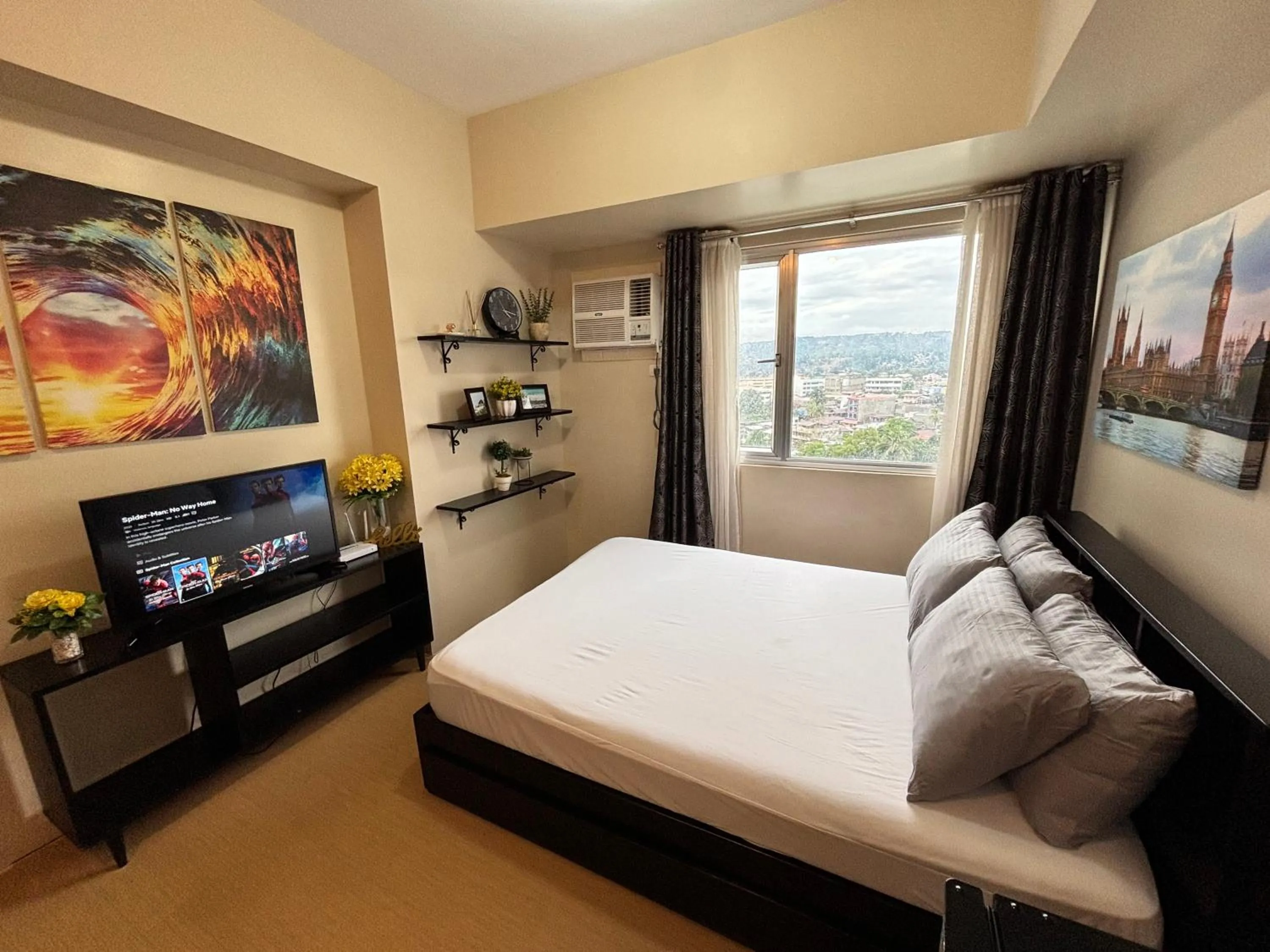 Bed in Heart of CDO Comfy Staycation