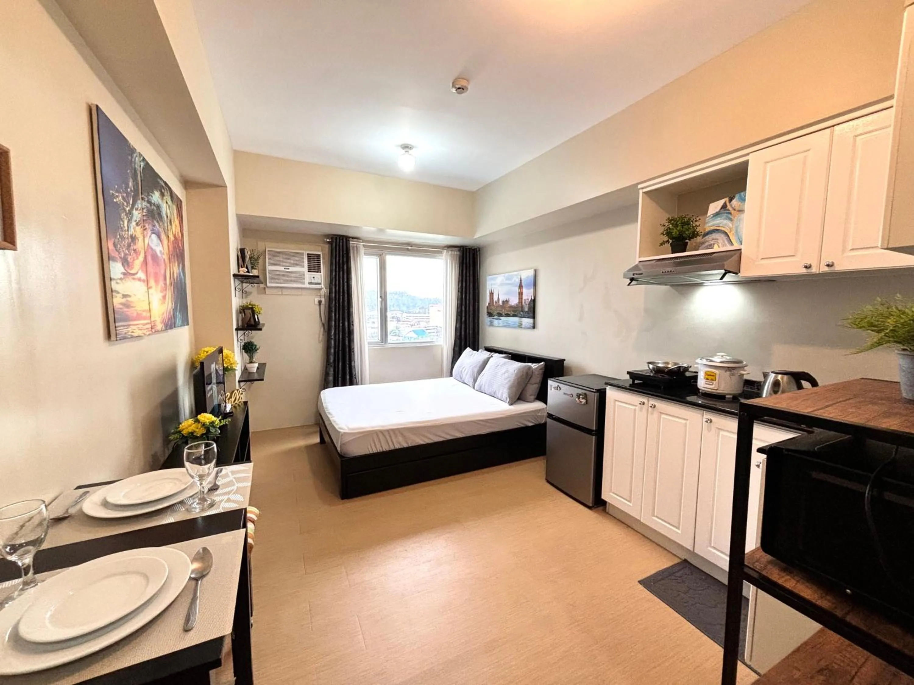 Bed in Heart of CDO Comfy Staycation