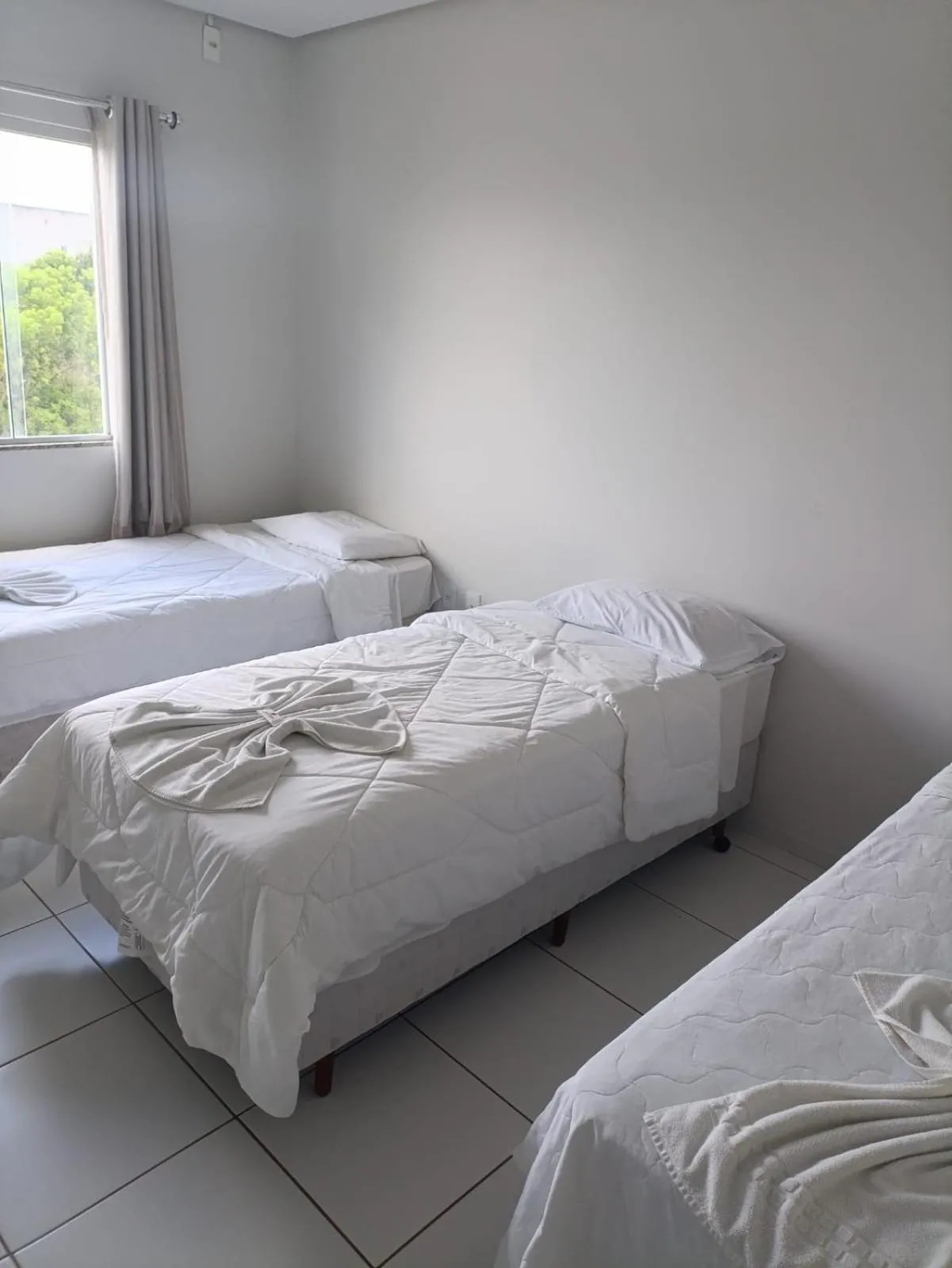 Bed in Hotel Caraipe