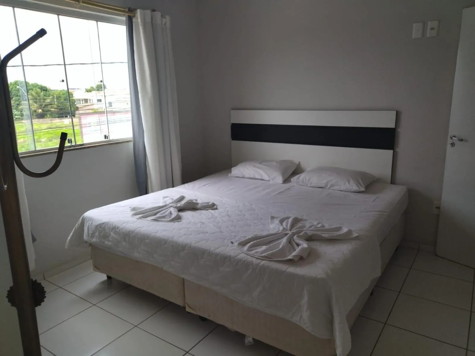 Bed in Hotel Caraipe