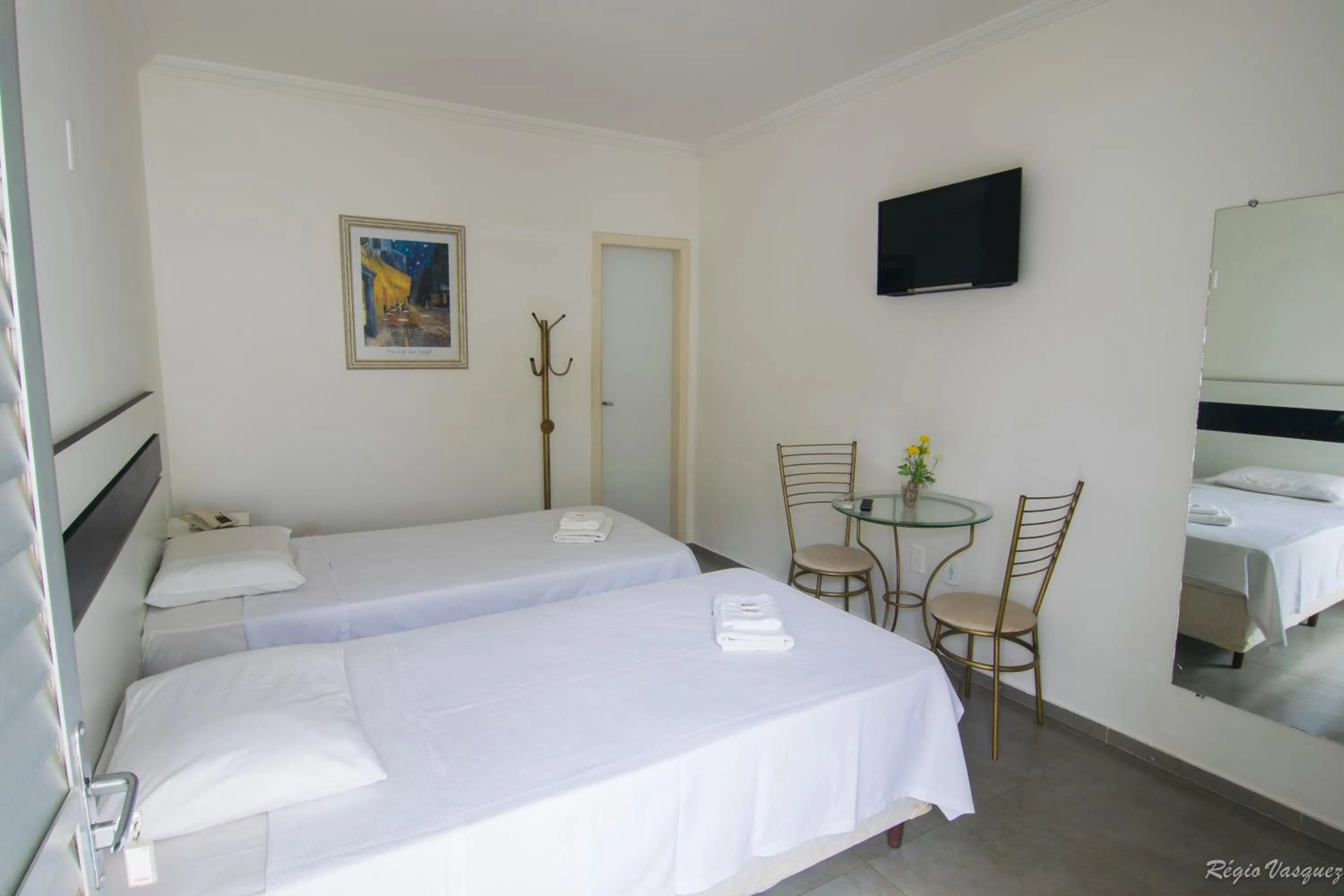 Bed in Hotel Caraipe