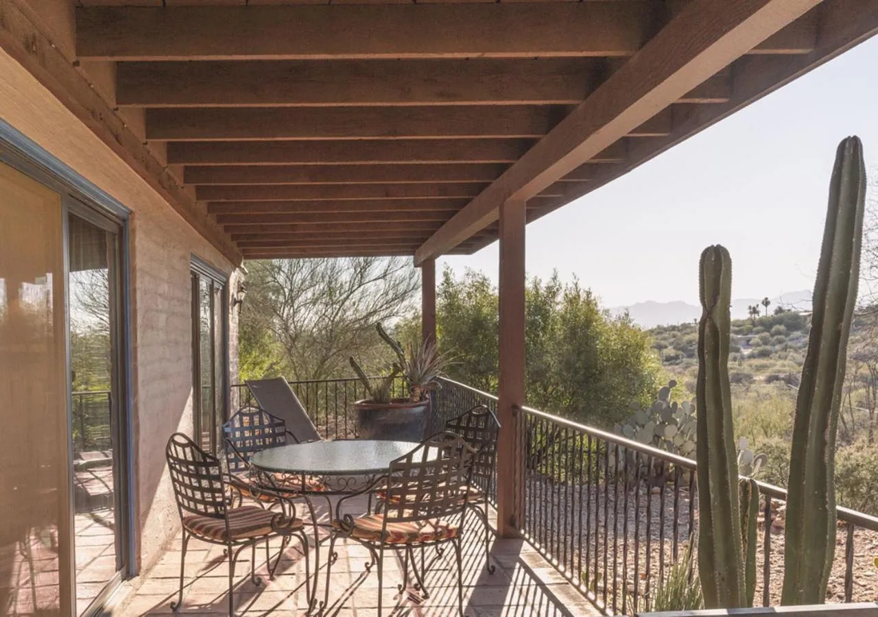 Patio in Hacienda del Sol Guest Ranch Resort