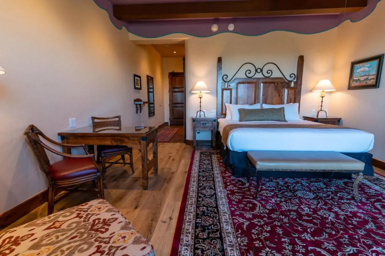 Bedroom, Bed in Hacienda del Sol Guest Ranch Resort Bedroom, Bed in Hacienda del Sol Guest Ranch Resort