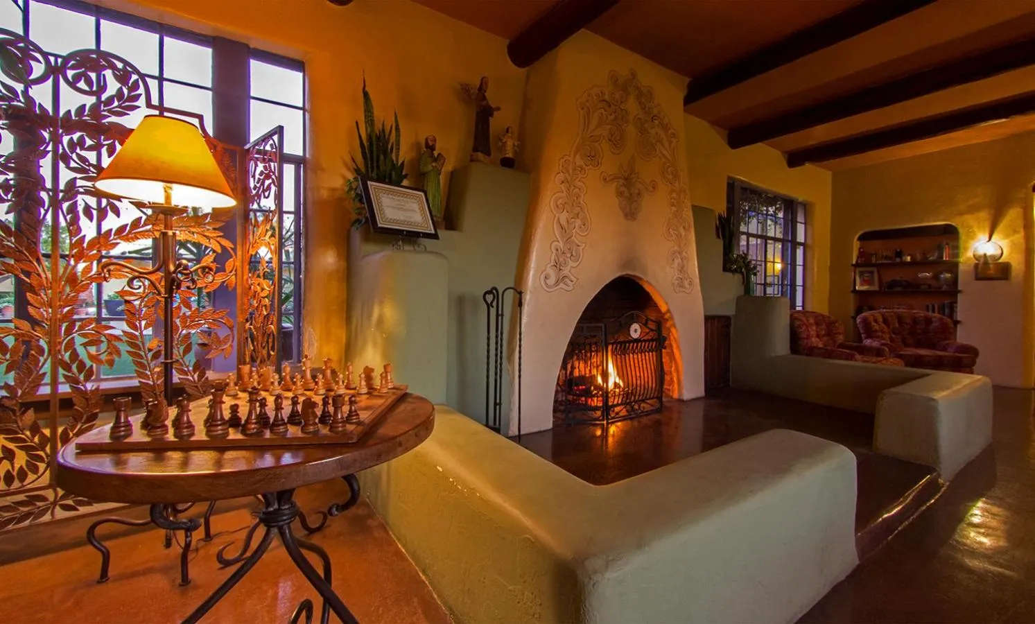 Lobby or reception in Hacienda del Sol Guest Ranch Resort
