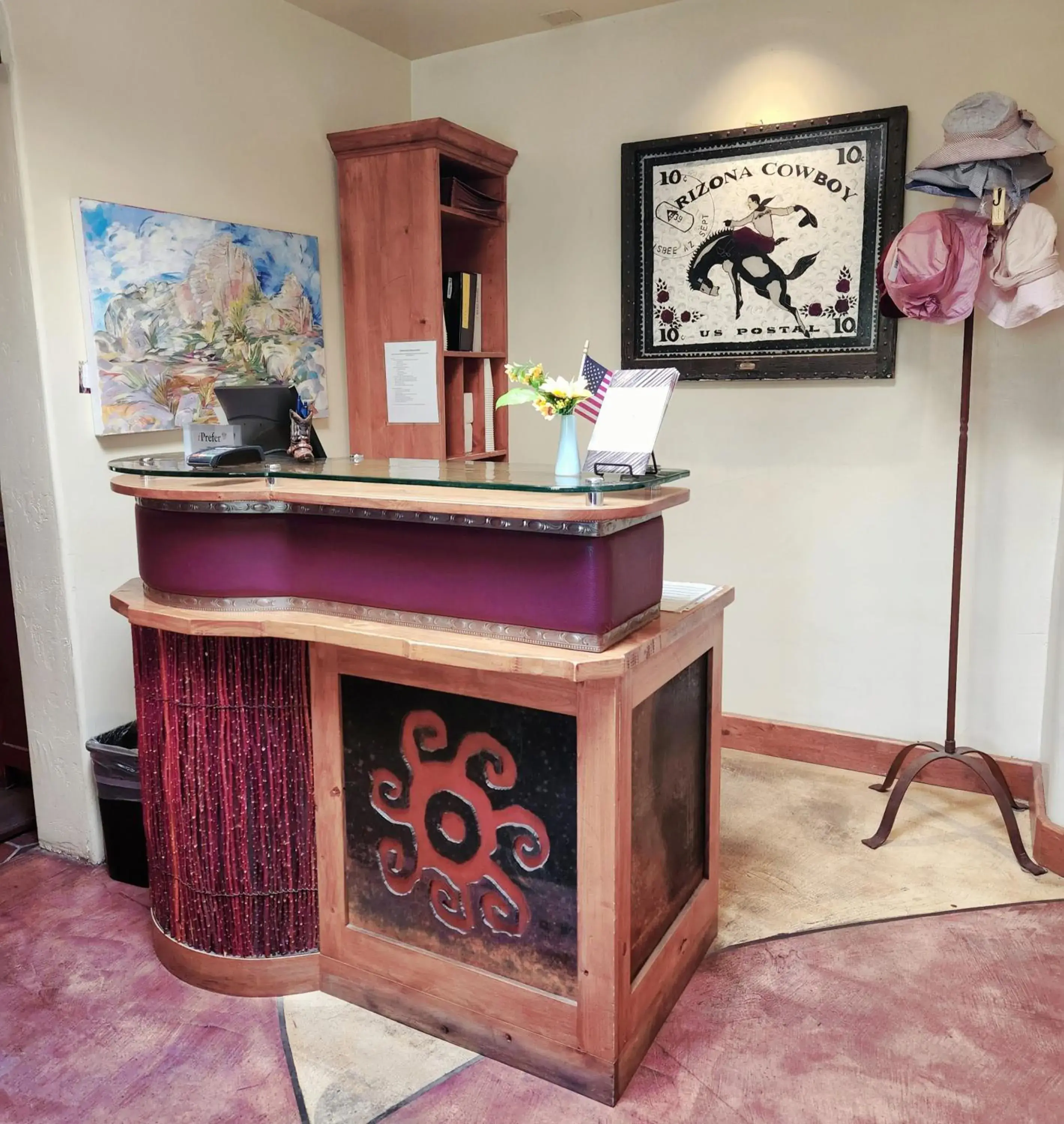 Lobby or reception in Hacienda del Sol Guest Ranch Resort Lobby or reception in Hacienda del Sol Guest Ranch Resort
