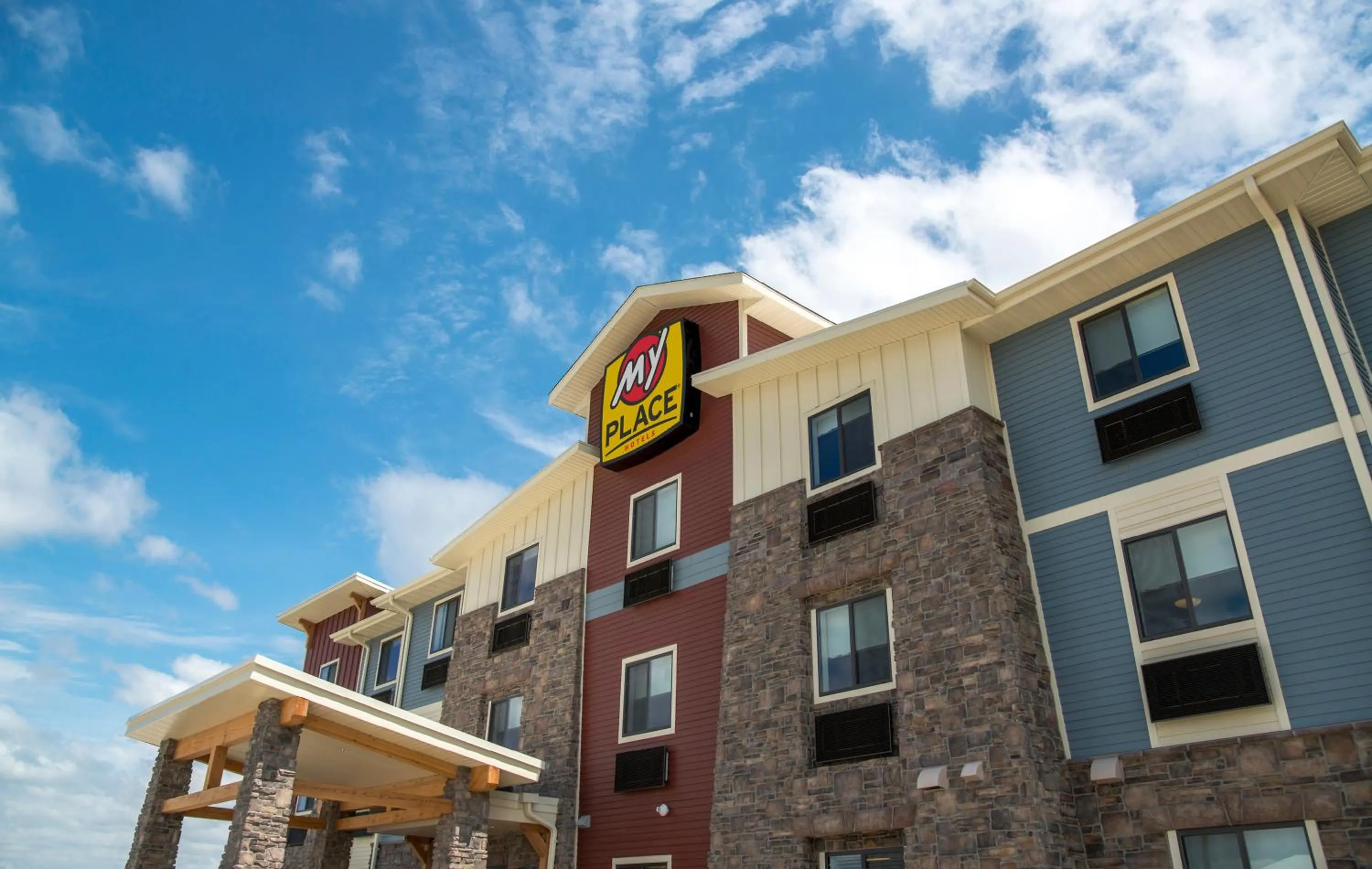 Property building in My Place Hotel-Fort Pierre, SD