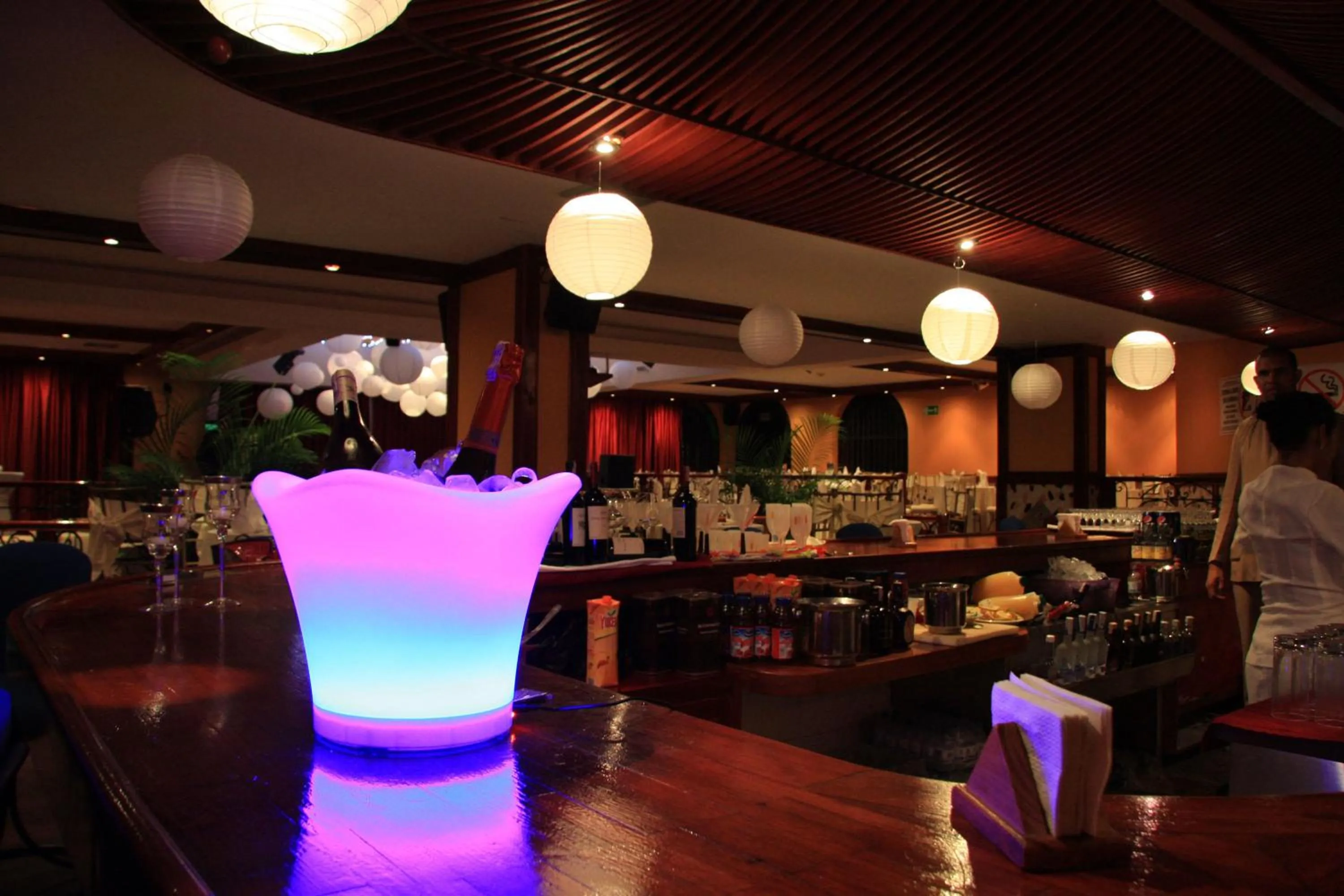 Alcoholic drinks in Hotel Olé Caribe