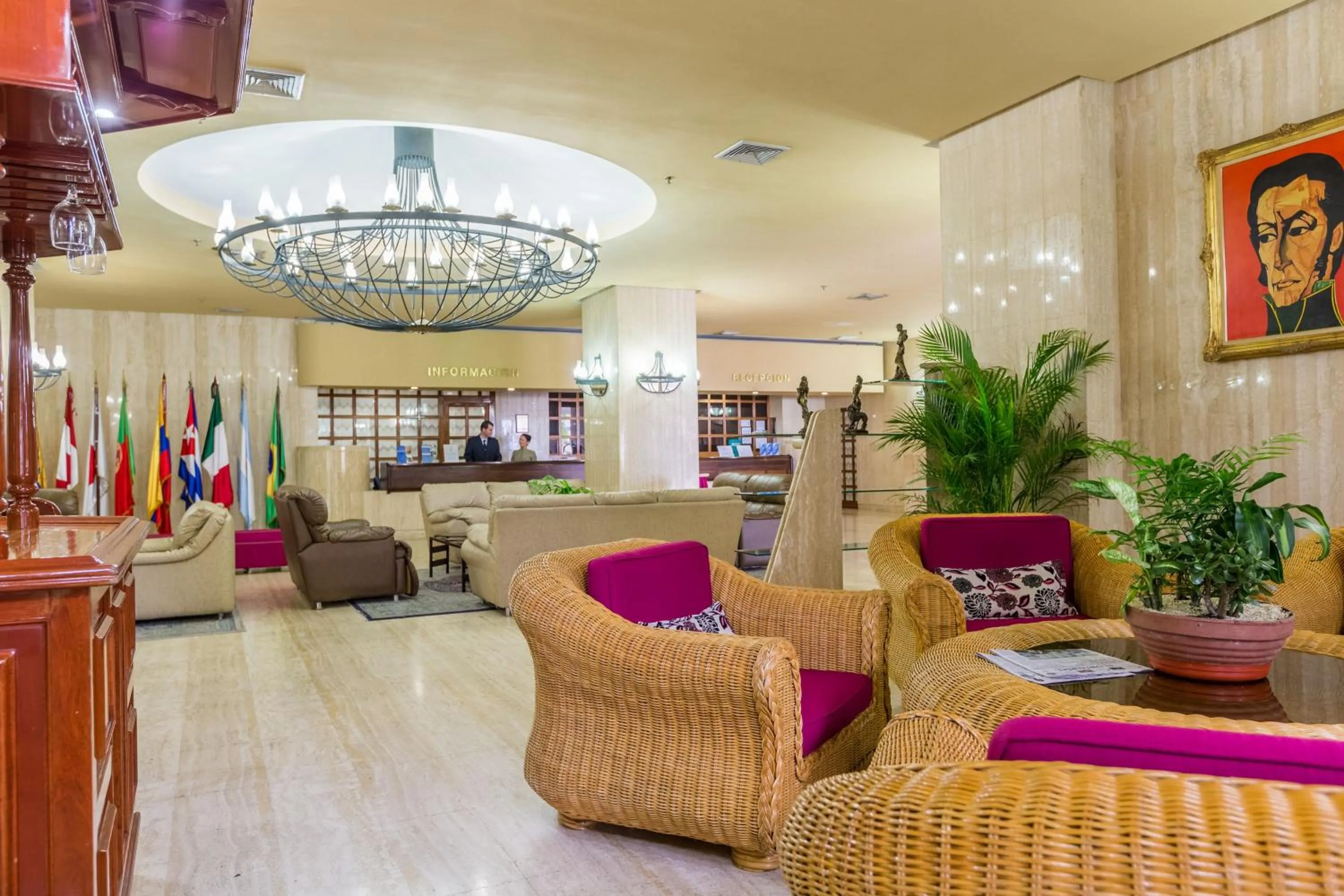 Lobby or reception in Hotel Olé Caribe