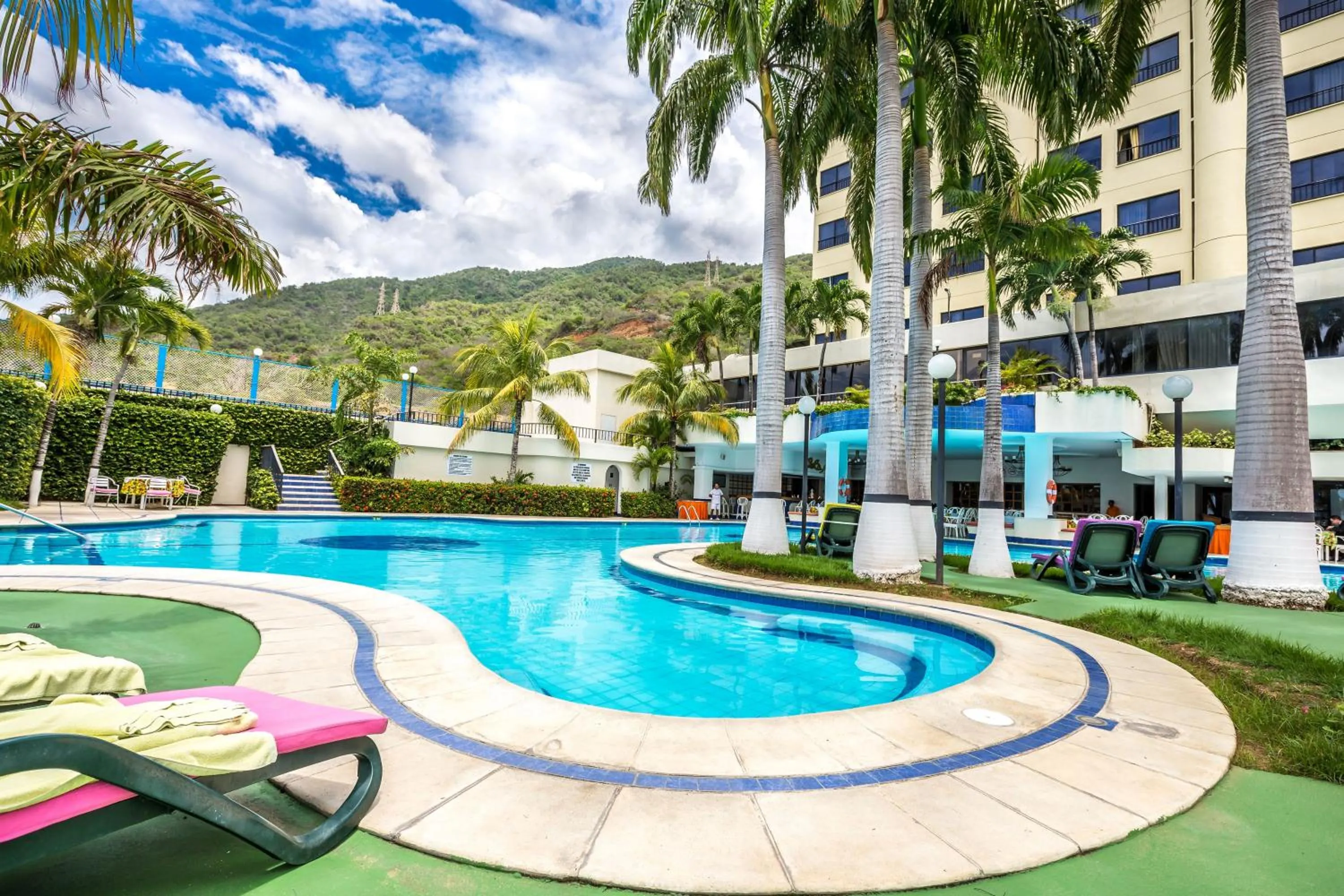 Swimming pool in Hotel Olé Caribe