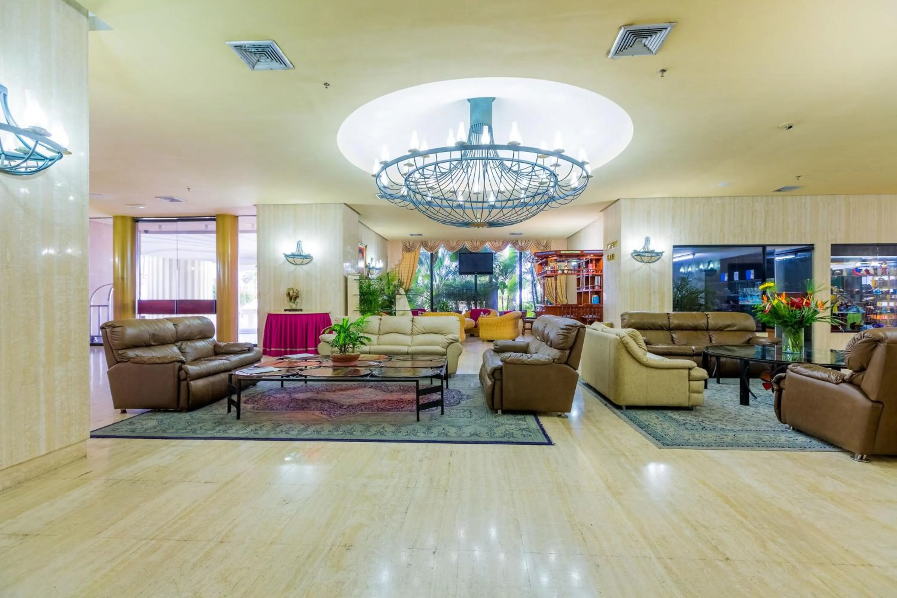 Lobby or reception in Hotel Olé Caribe