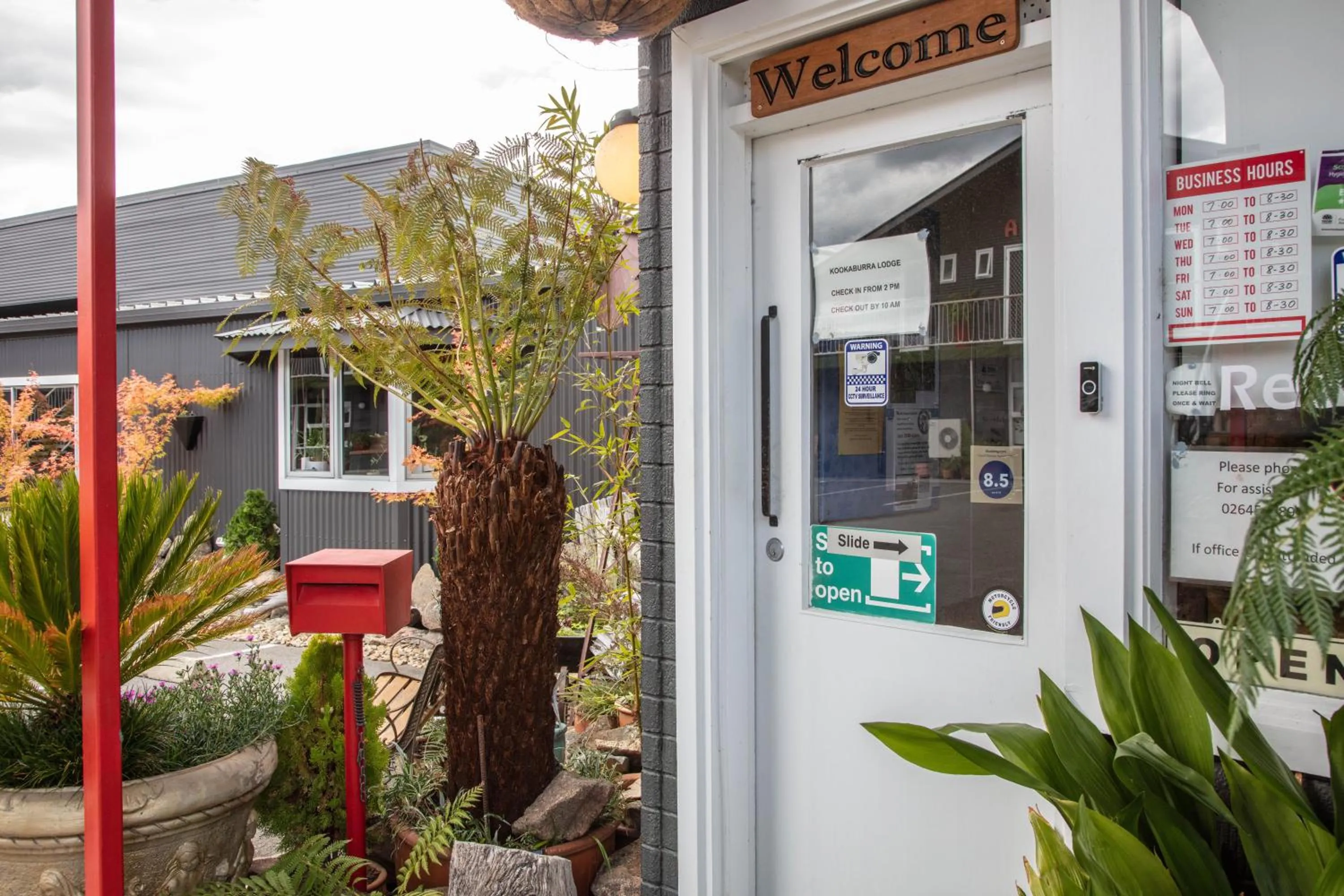 Lobby or reception in Kookaburra Lodge
